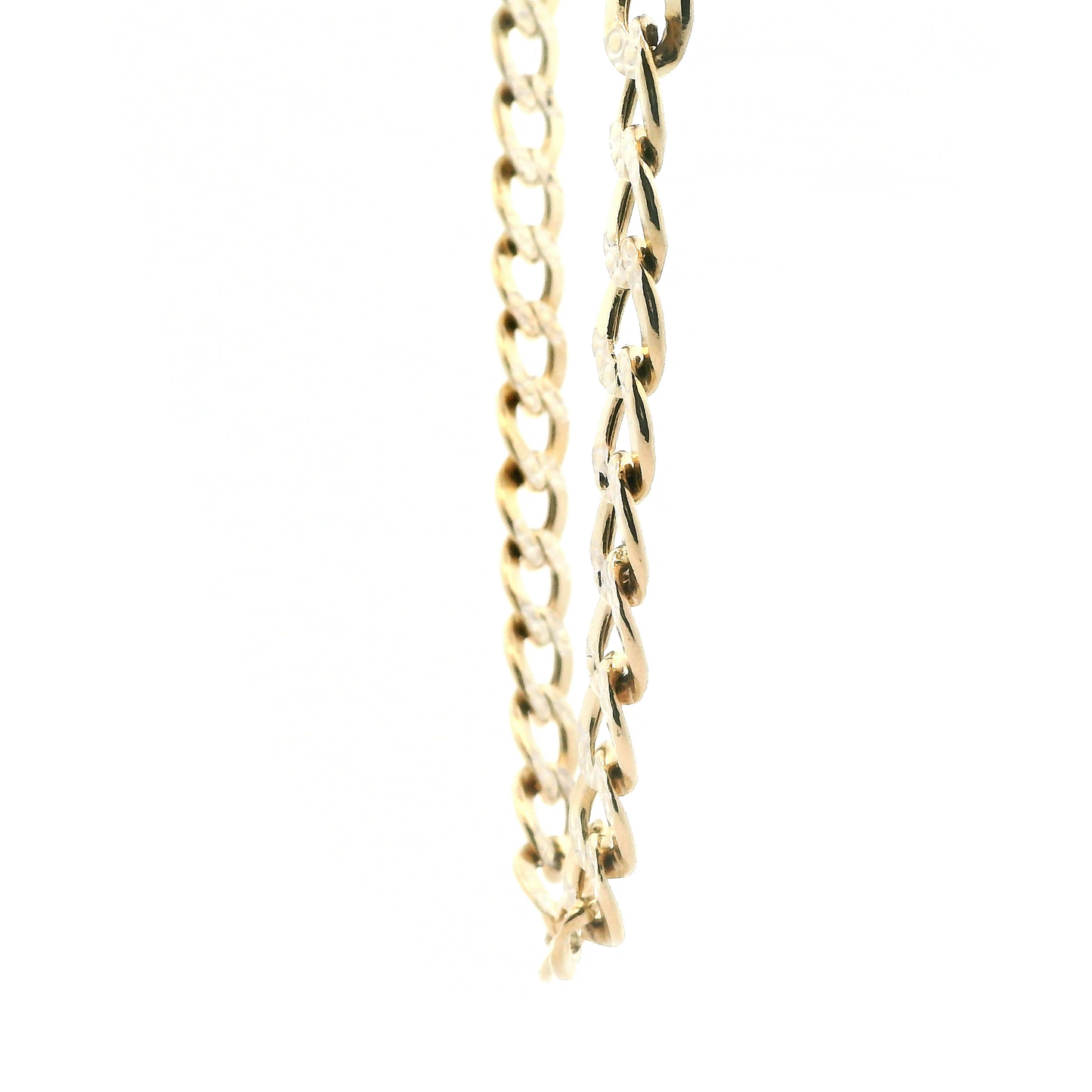 14K Yellow Gold 25.5" Curb Chain