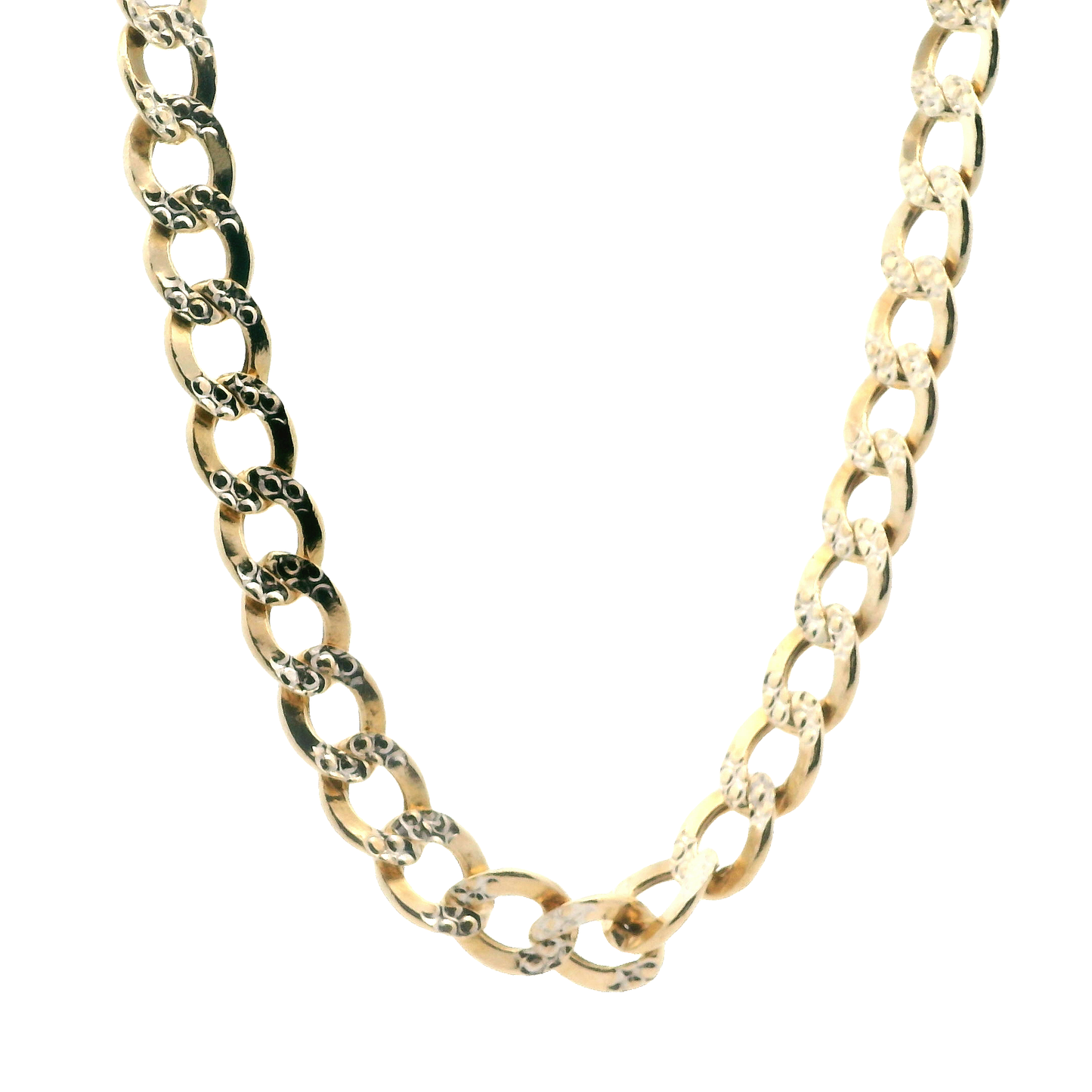 14K Yellow Gold 25.5" Curb Chain