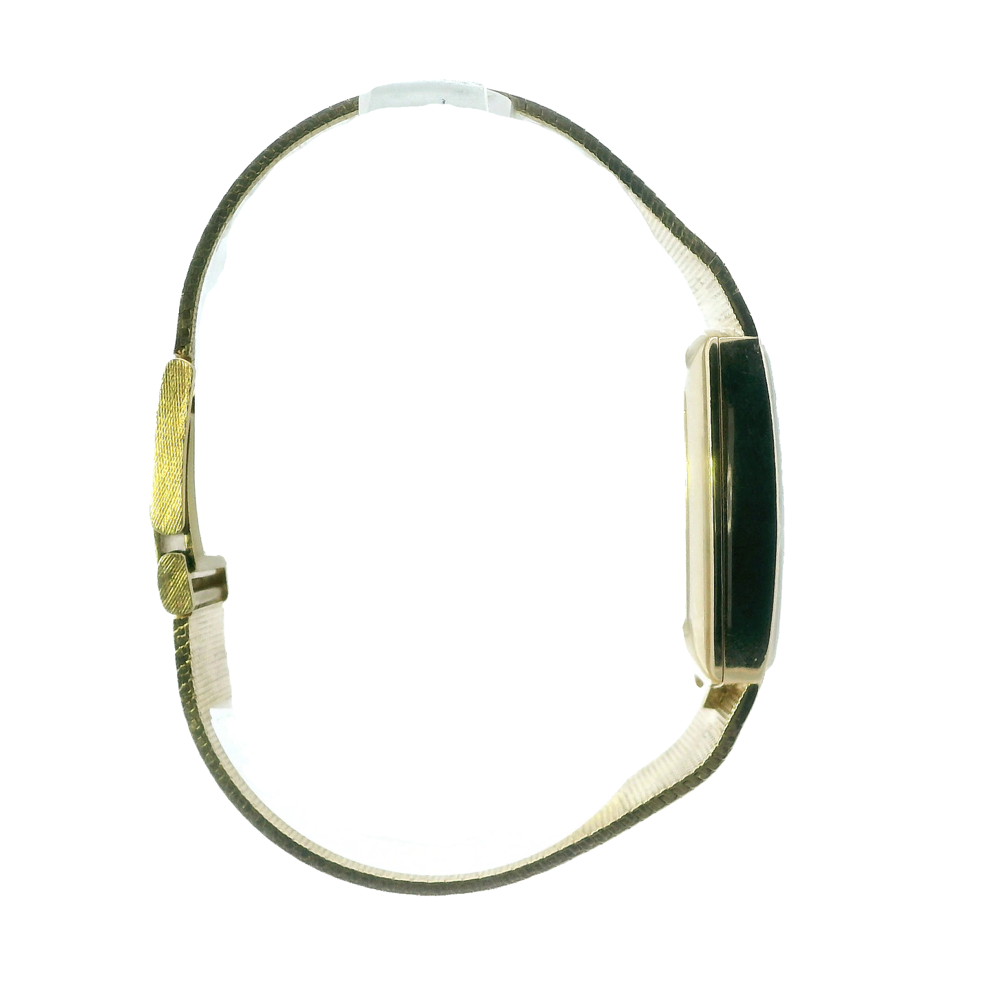 14K Yellow Gold Vintage Longines Ladies Wristwatch With Diamonds - 1.75ct