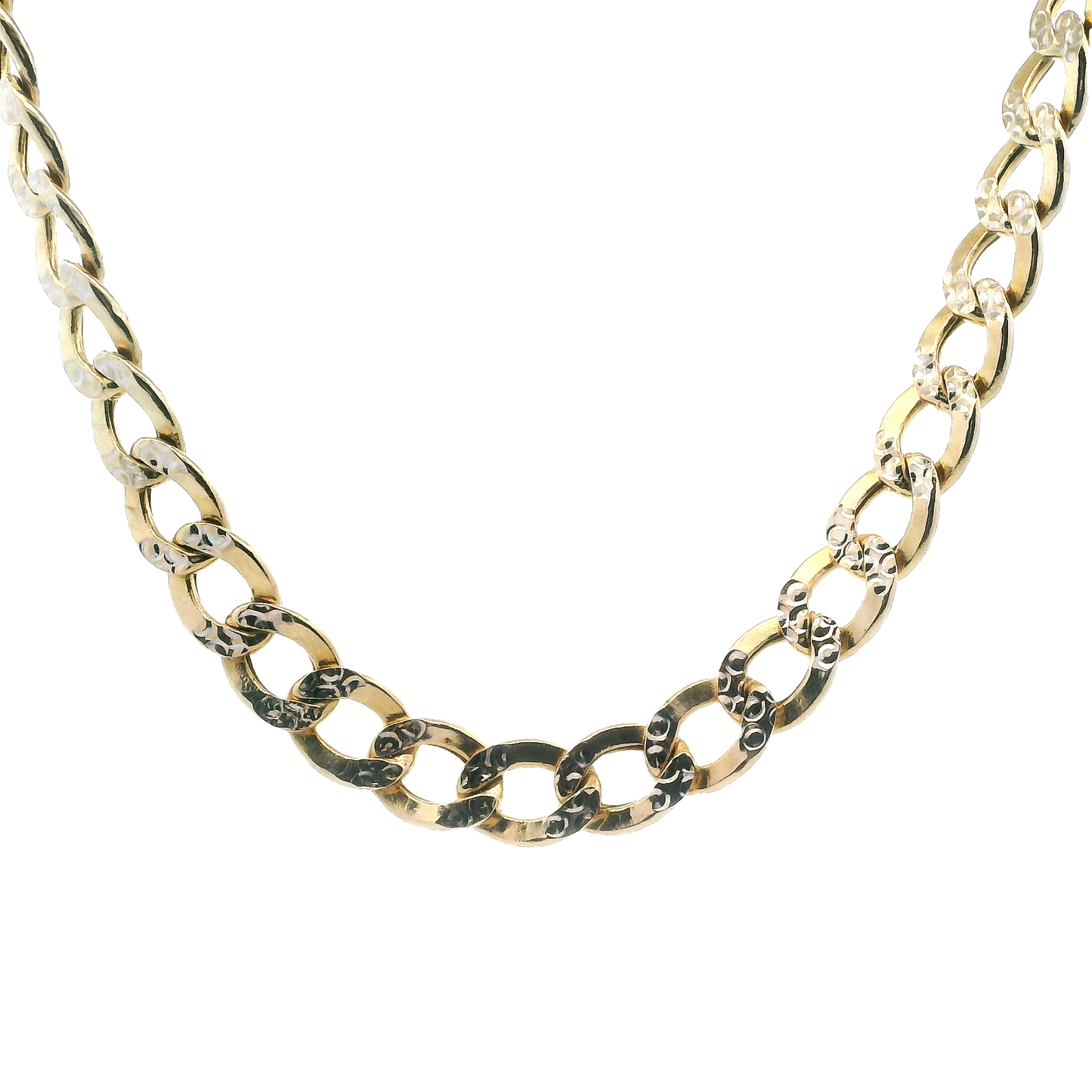 10K Yellow Gold 24" Curb Chain