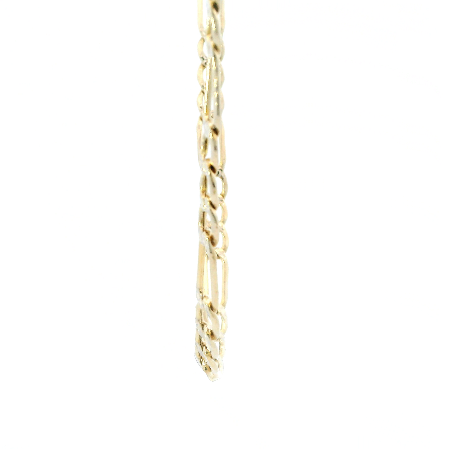 14K Yellow Gold 24" Figaro Chain