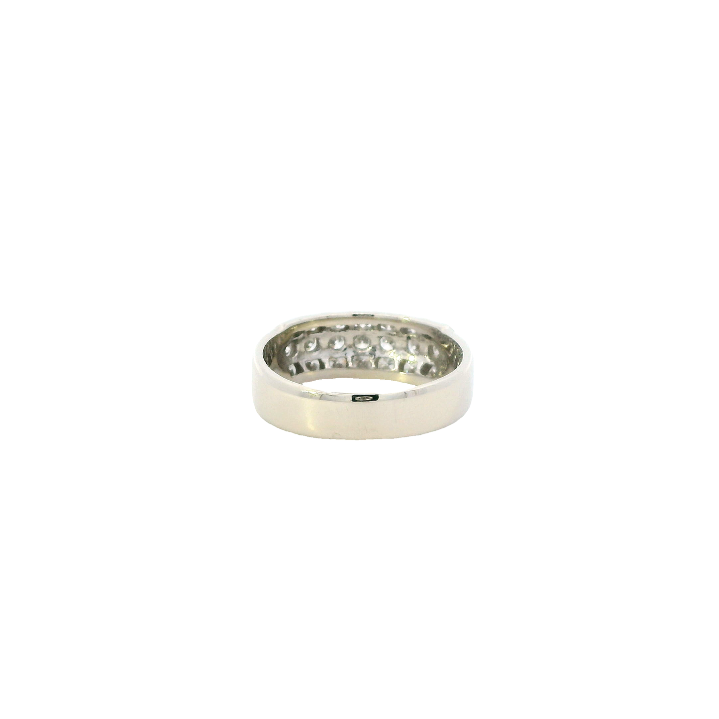 14K White Gold Diamond Ring - 0.91ct