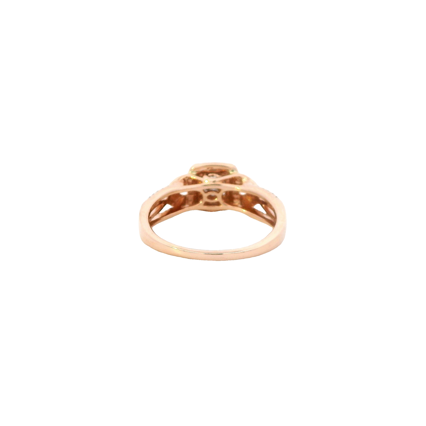 10K Rose Gold Diamond Ring - 0.40ct