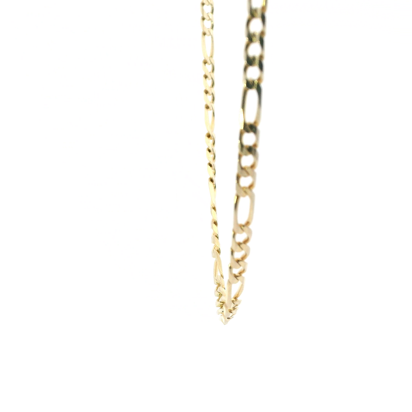 14K Yellow Gold 20.5" Figaro Chain