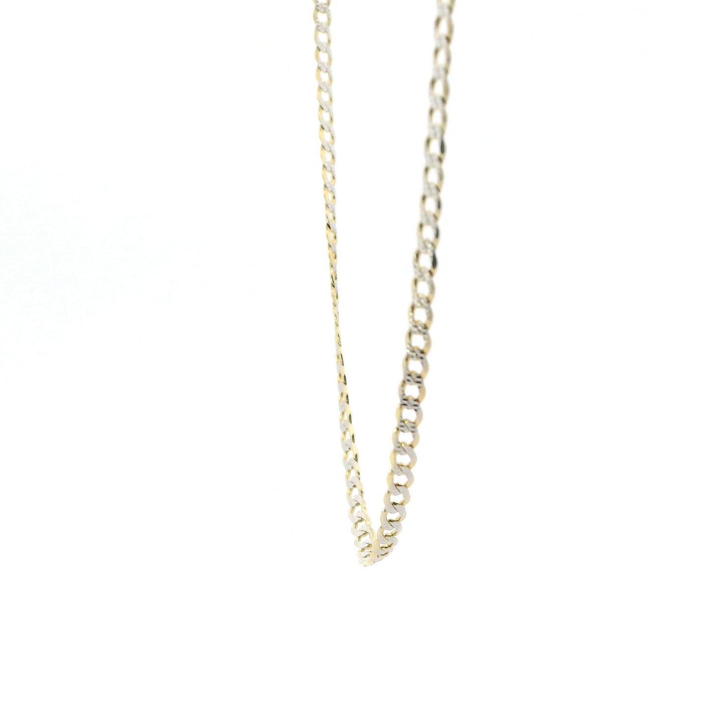 14K Yellow Gold 24" DC Curb Chain
