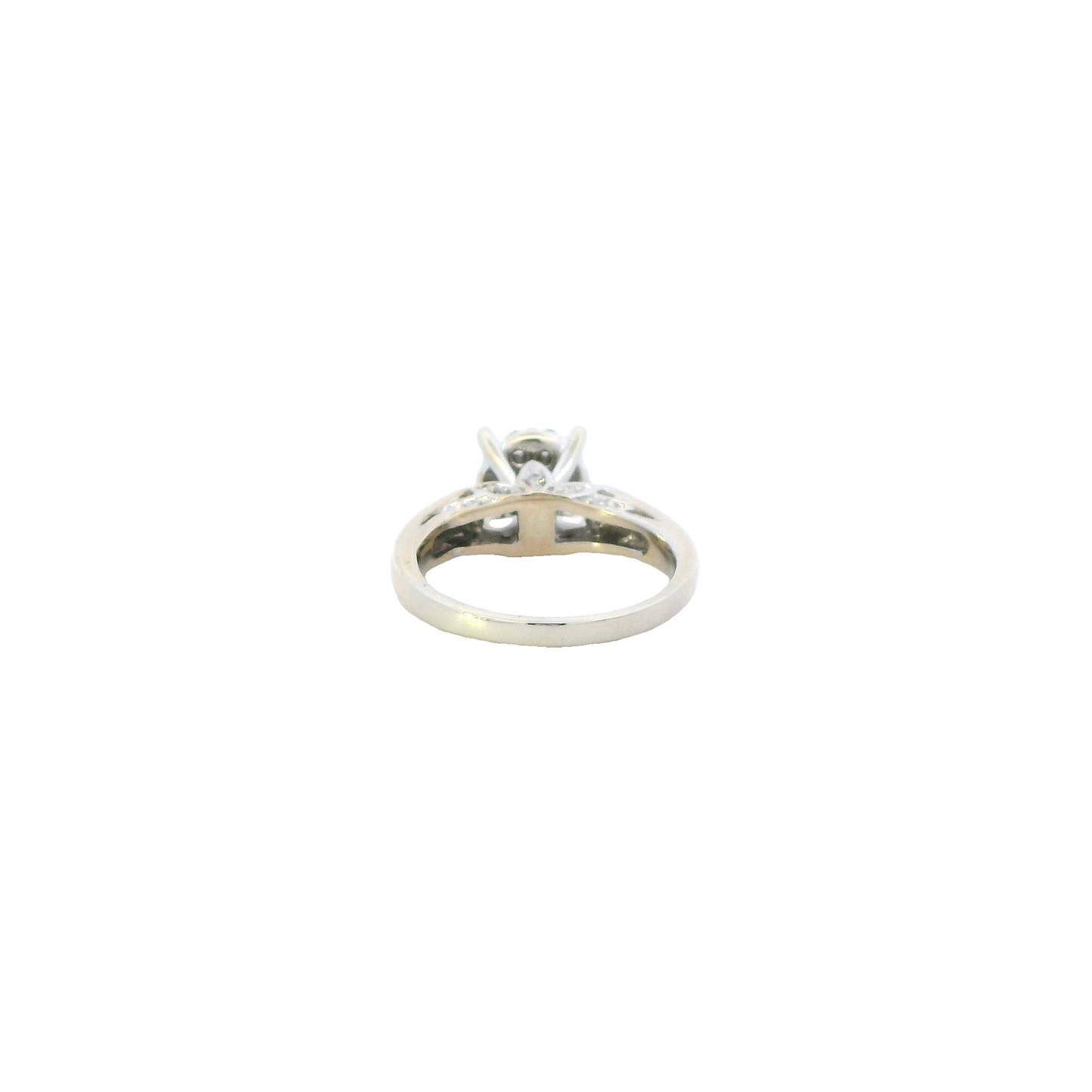 14K White Gold Diamond Ring - 0.43ct