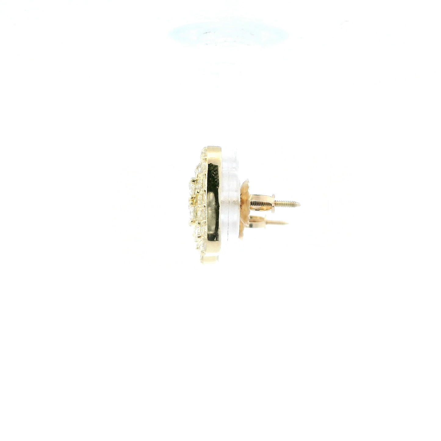 10K Yellow Gold Stud Earrings