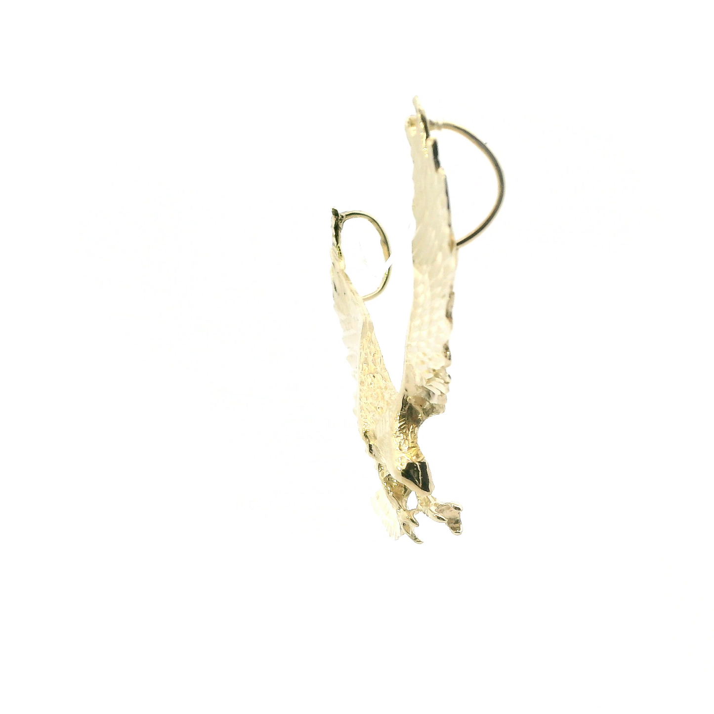 14K Yellow Gold Eagle Pendant