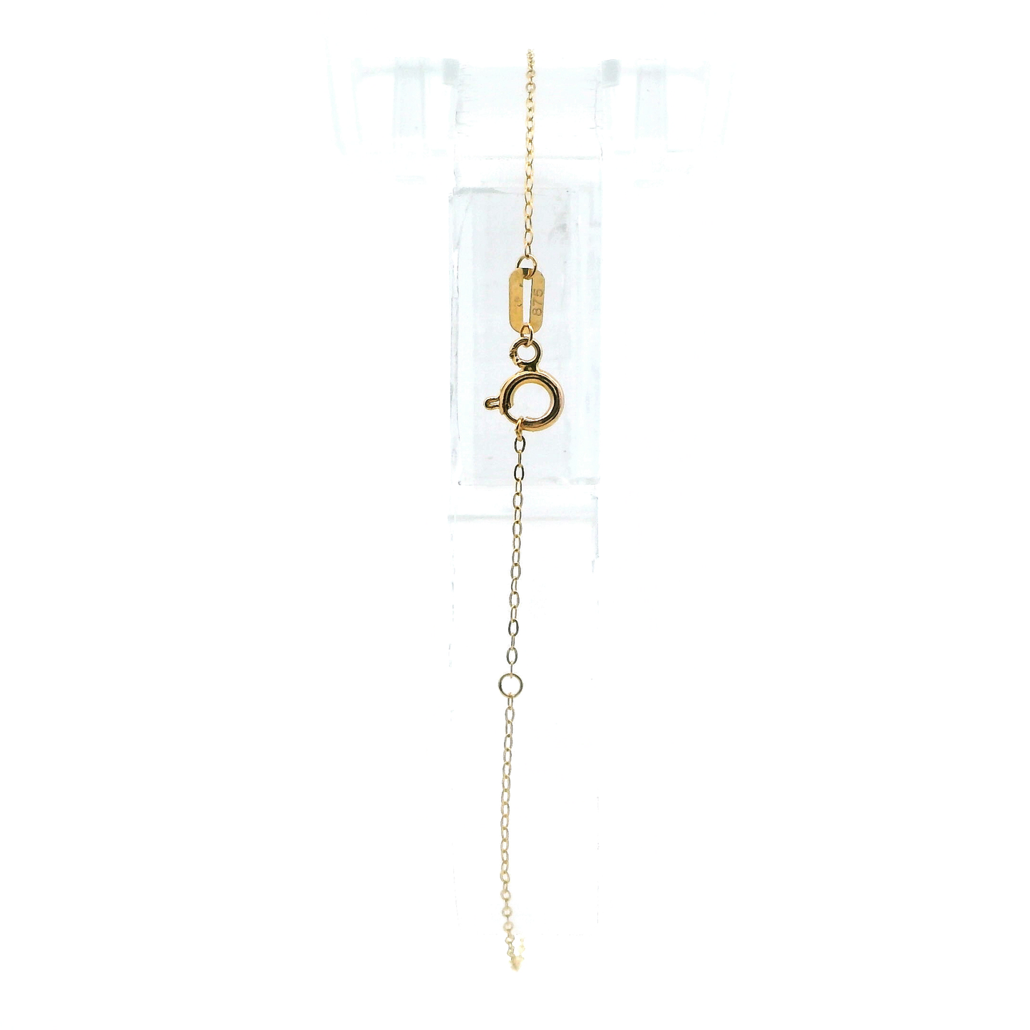 21K Yellow Gold Infinity Symbols Bracelet