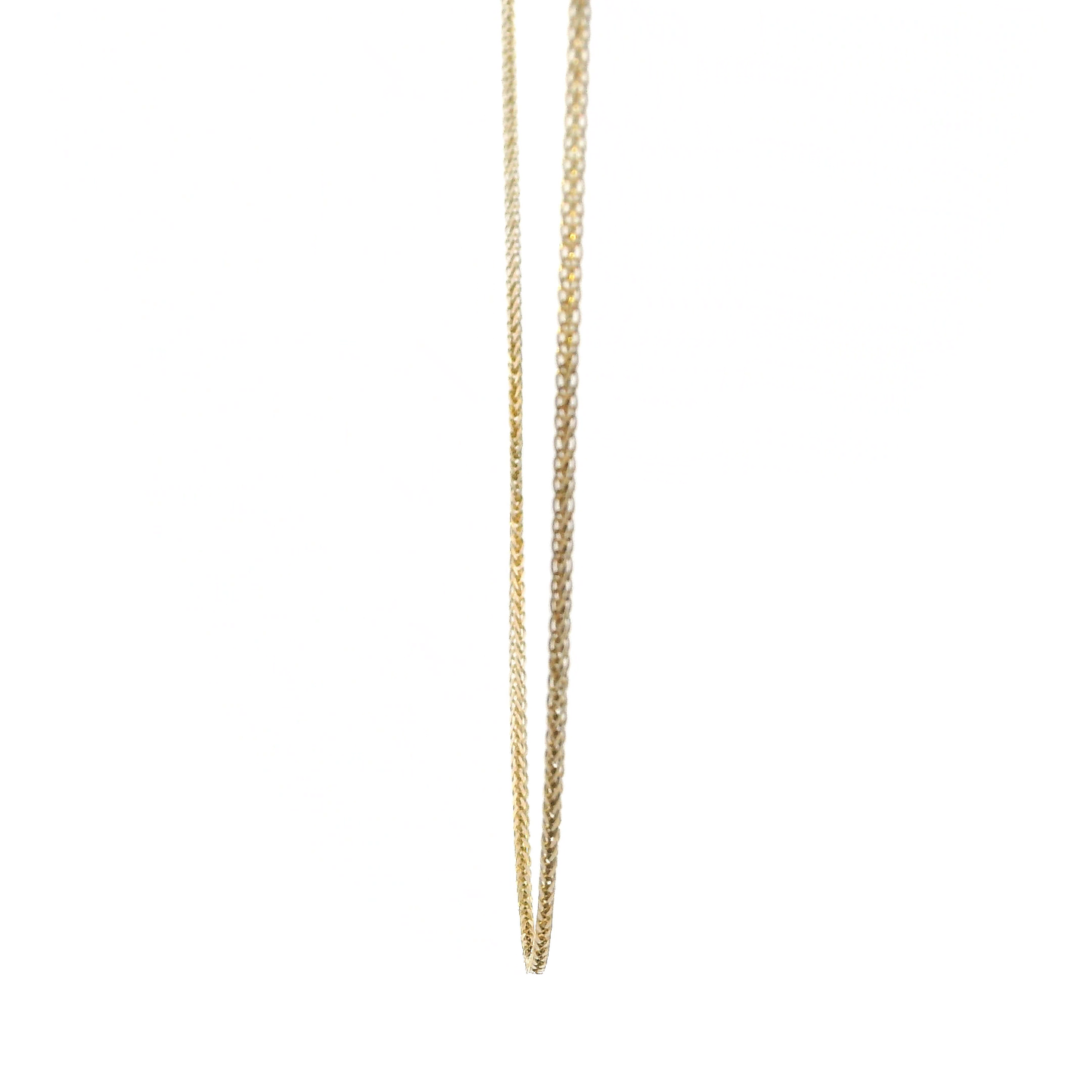 18K Yellow Gold 16" Wheat Chain