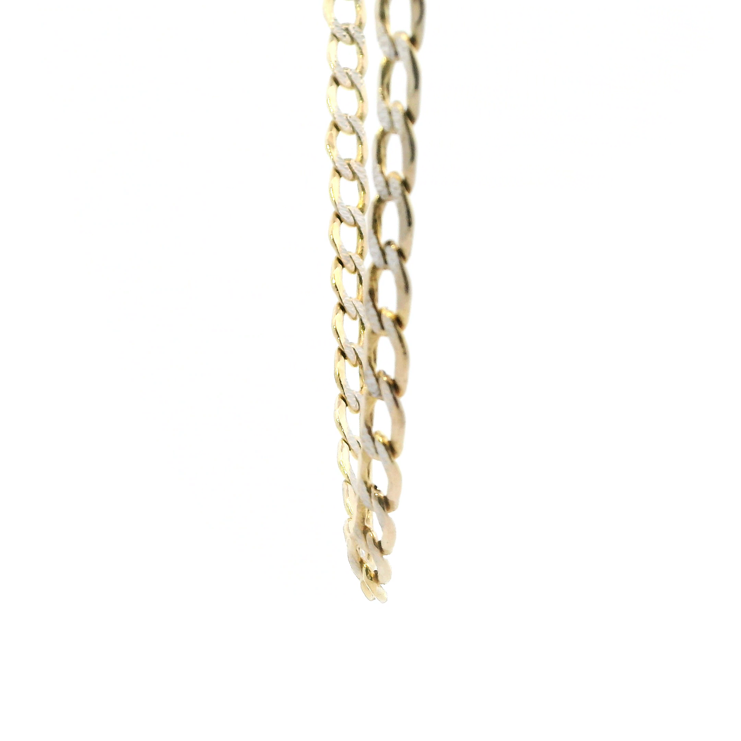 14K Yellow Gold 24" DC Curb Chain