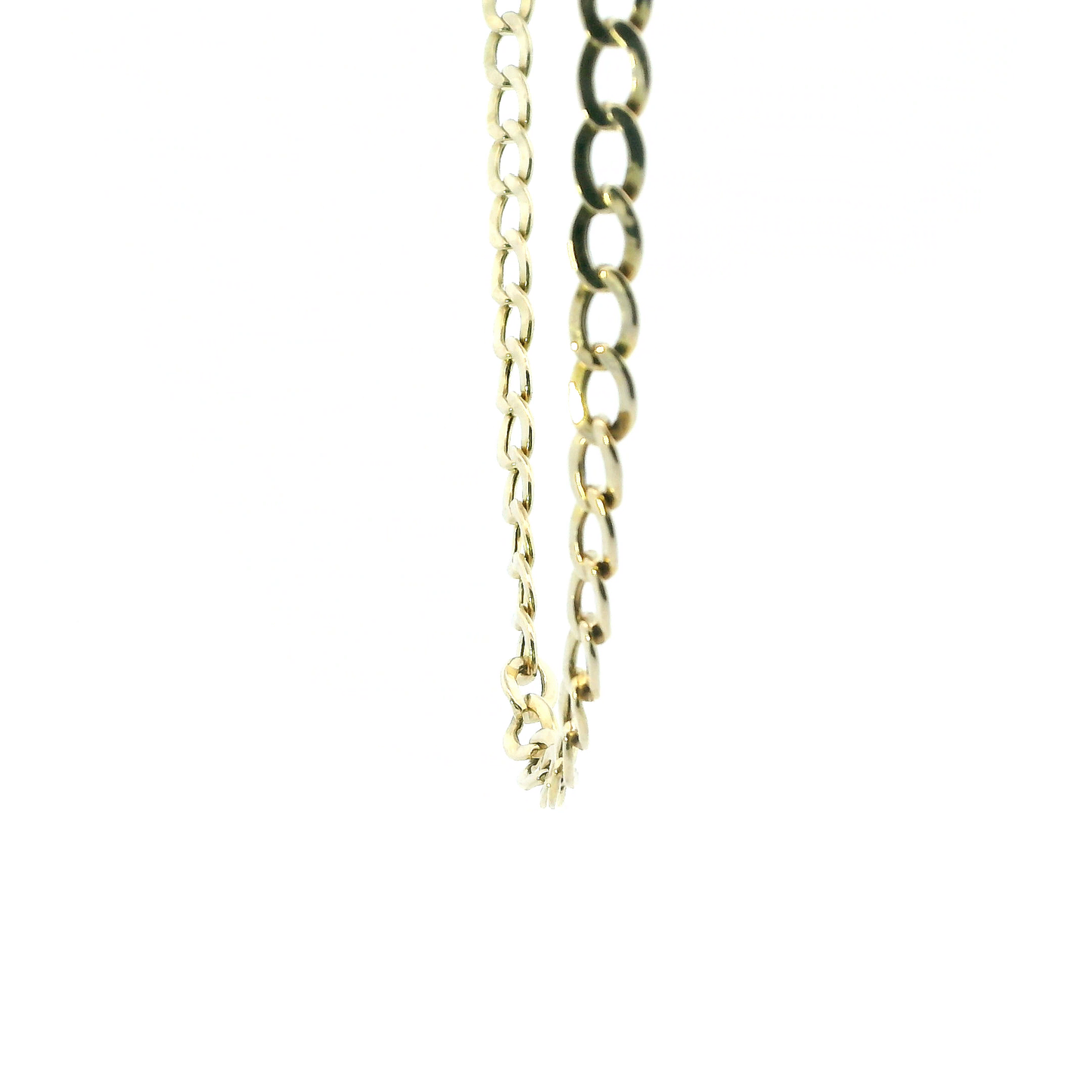 14K Yellow Gold 19" Curb Chain