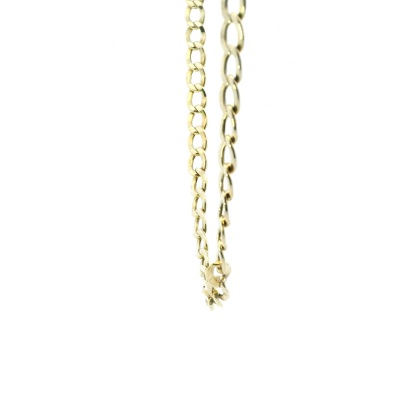 14K Yellow Gold 19" Curb Chain