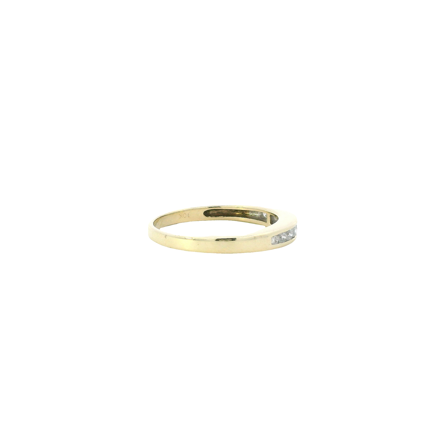 10K Yellow Gold Diamond Women’s Ring - 0.30ct