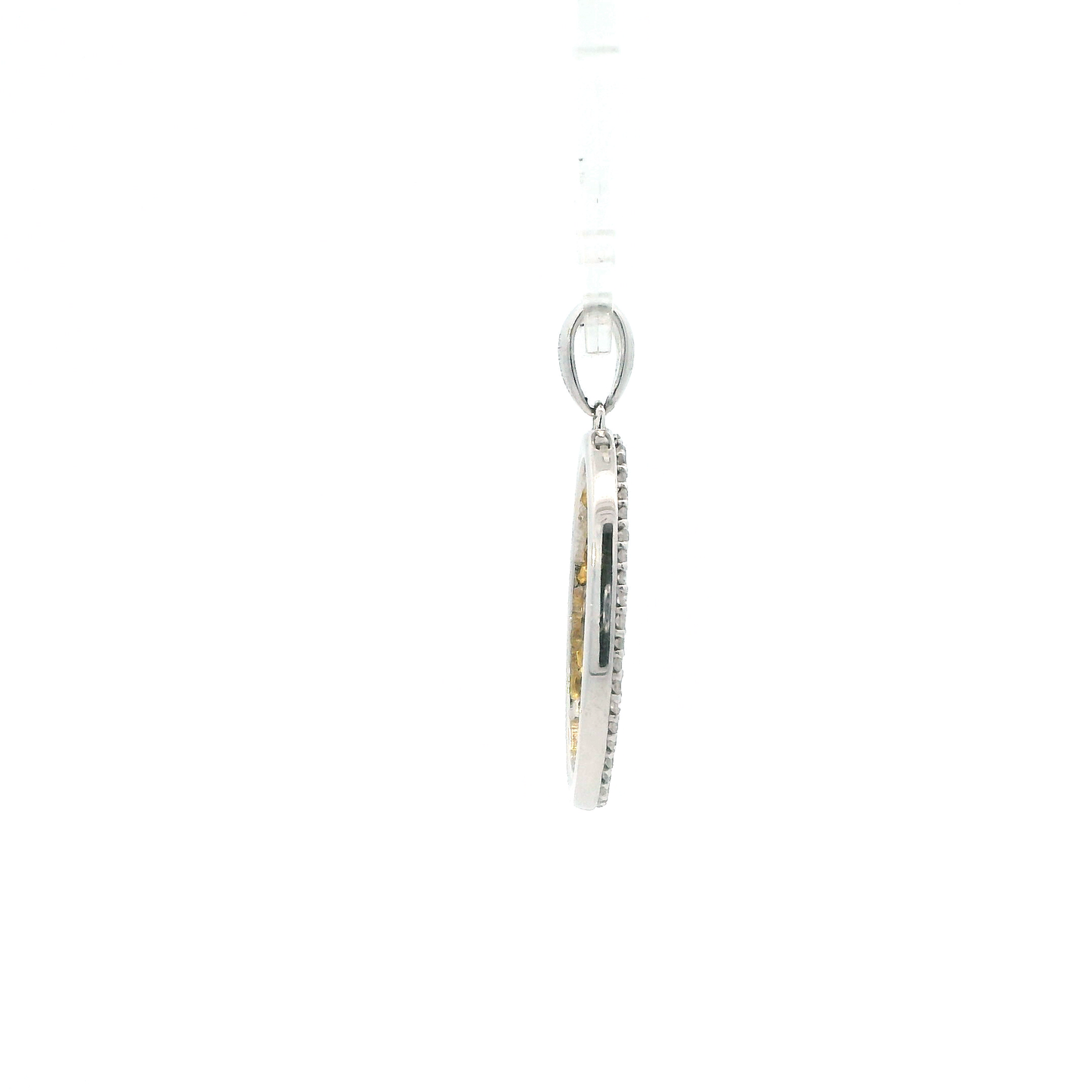 Disney Enchanted Sterling Silver Pendant 14K Gold Plated