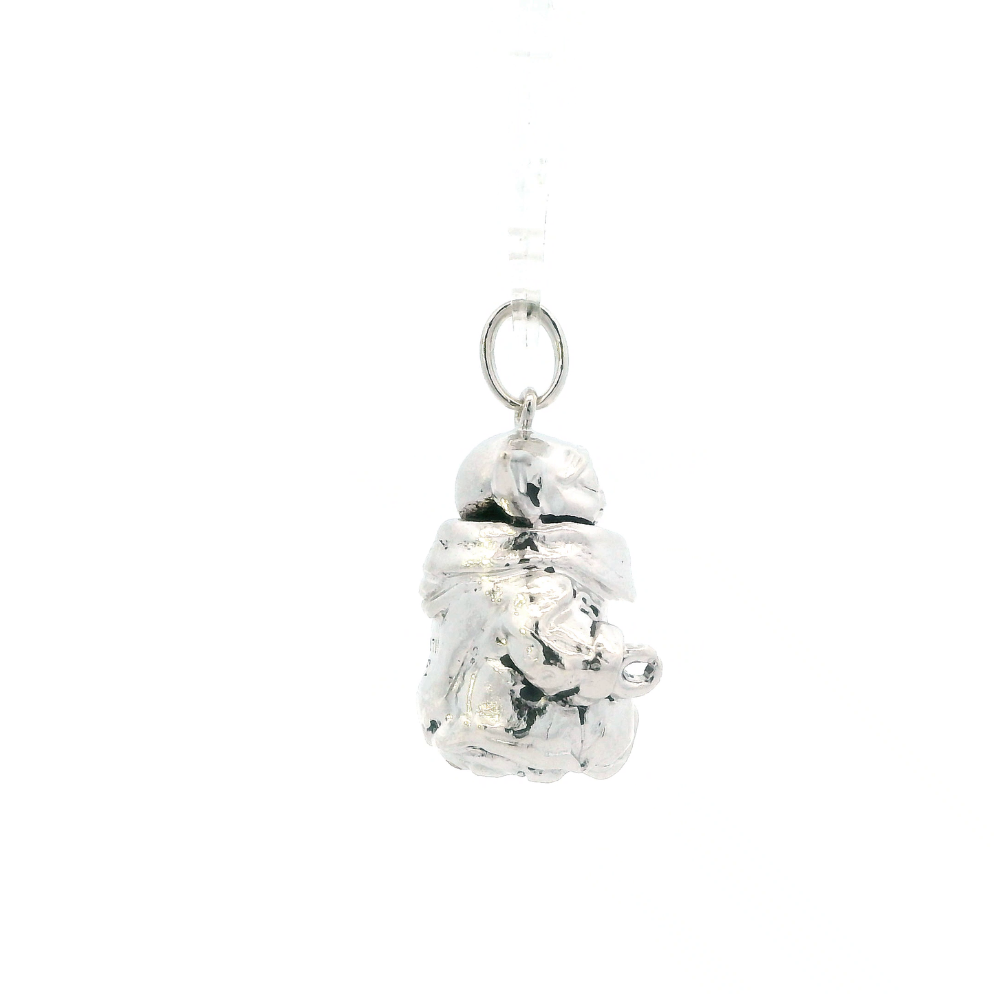Sterling Silver Grogu Star Wars Pendant
