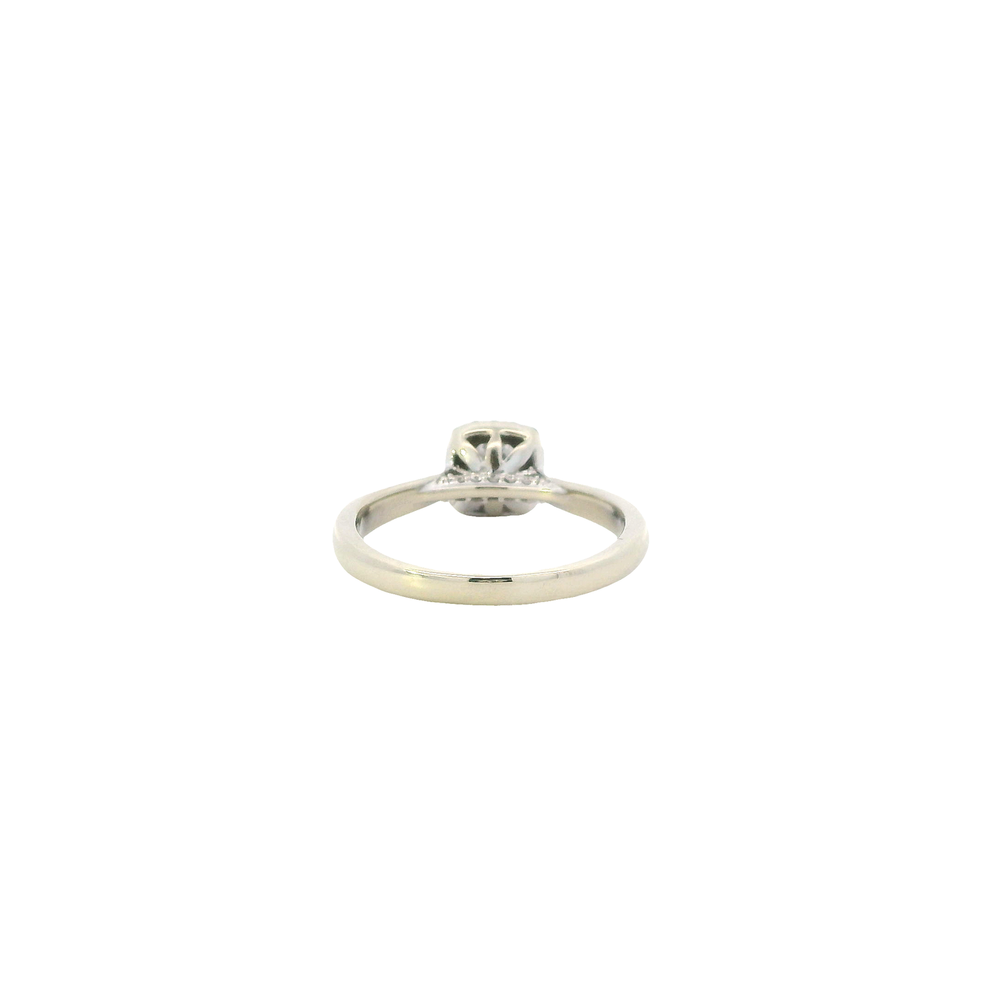 14K White Gold Diamond Ring - 0.80ct