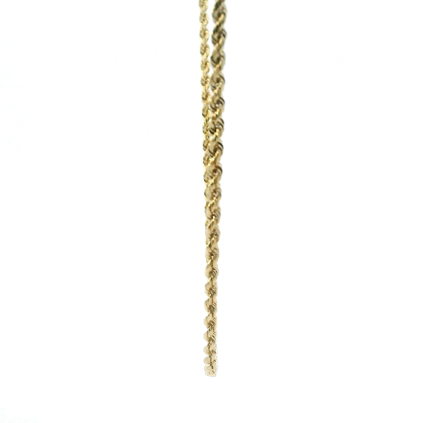 14K Yellow Gold 18" Rope Link Chain