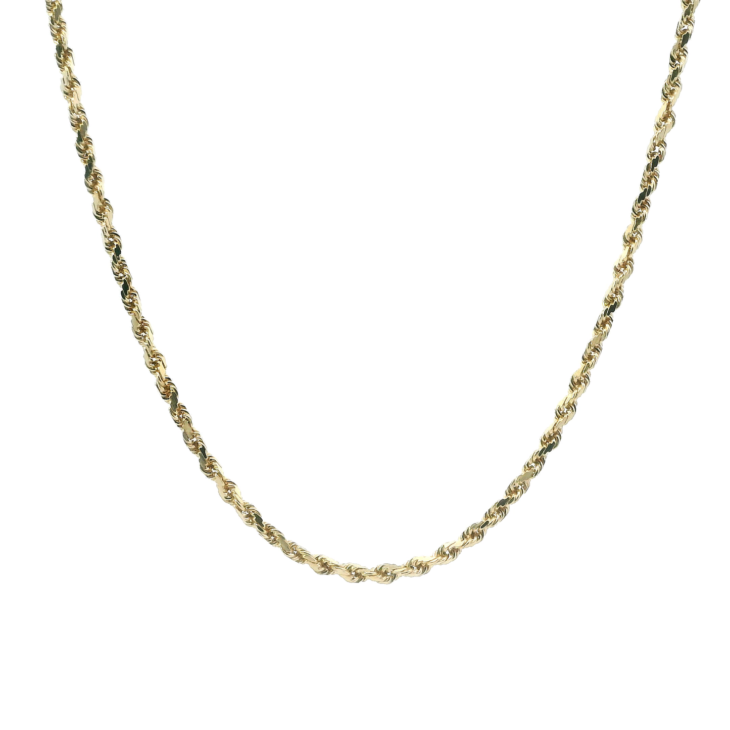 14K Yellow Gold 18" Rope Chain