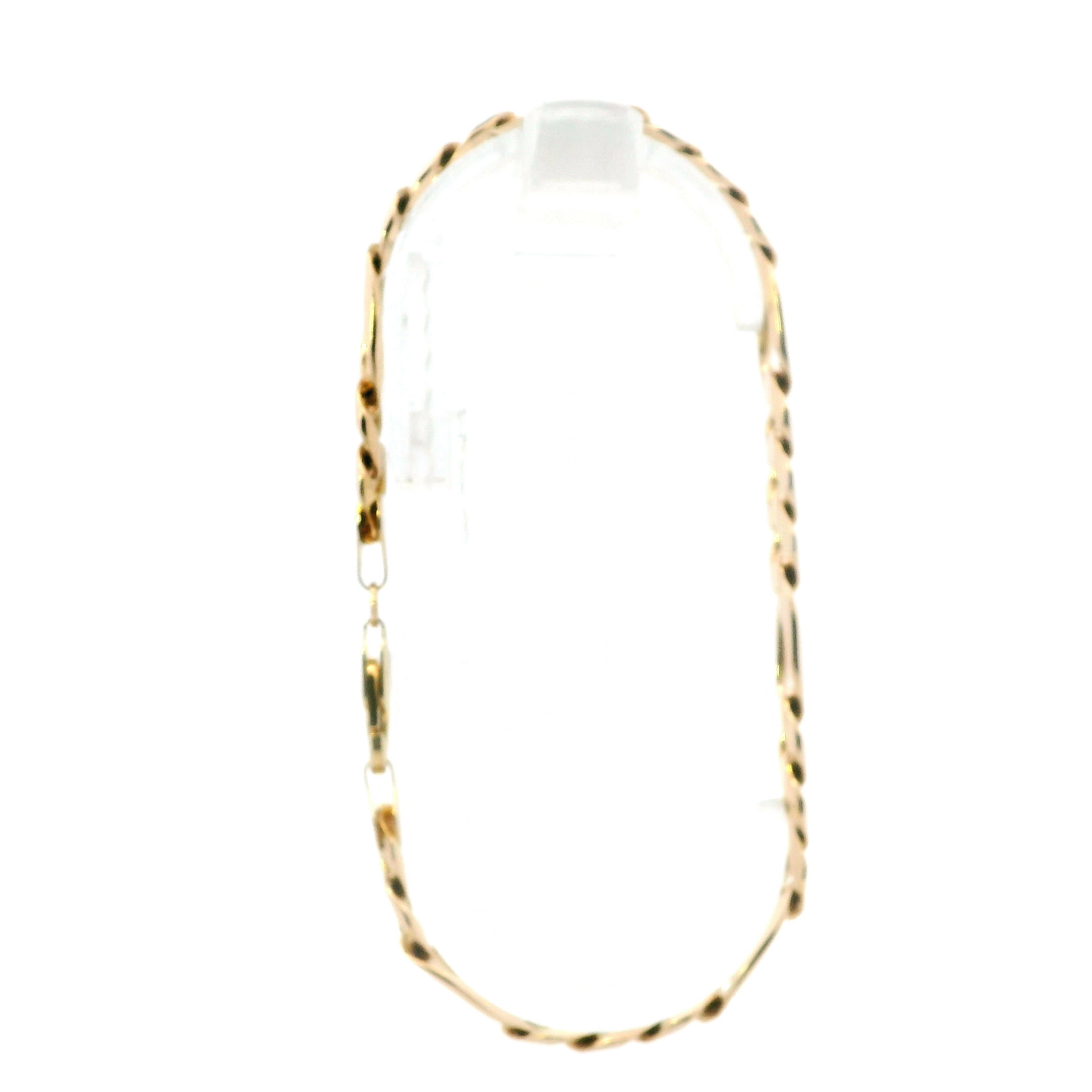 10K Yellow Gold Figaro Bracelet