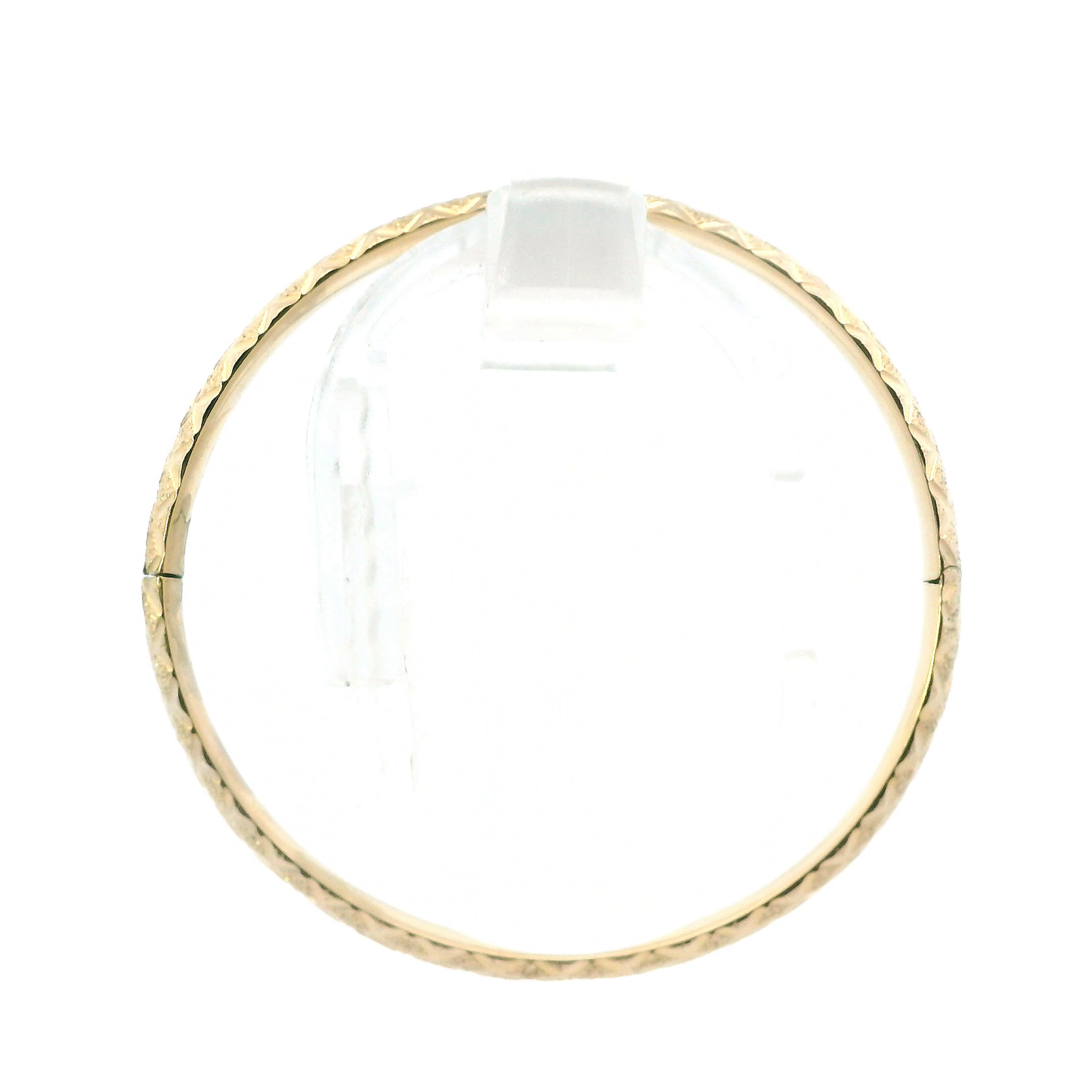 14K Yellow Gold Bangle Bracelet