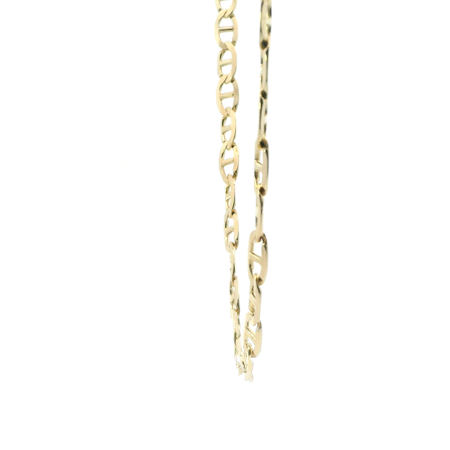 14K Yellow Gold 21" Mariner Chain