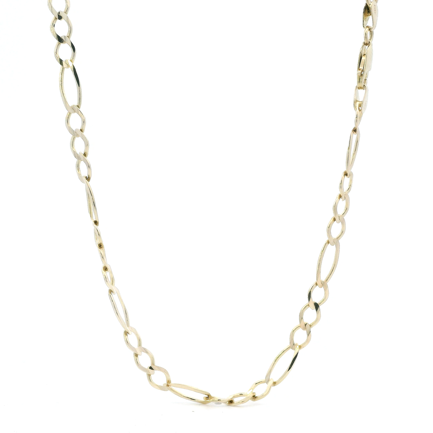 14K Yellow Gold 18" Figaro Chain