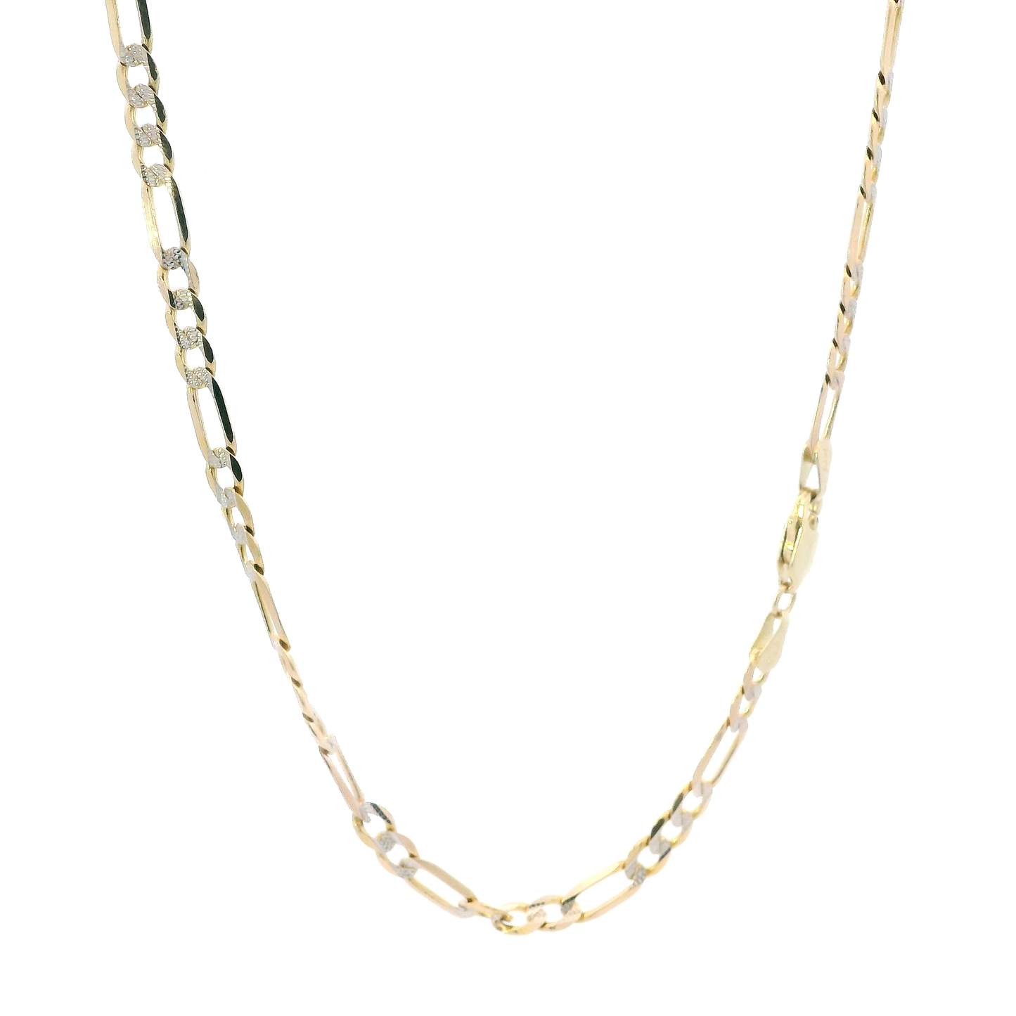 14K Yellow 22" Figaro Chain