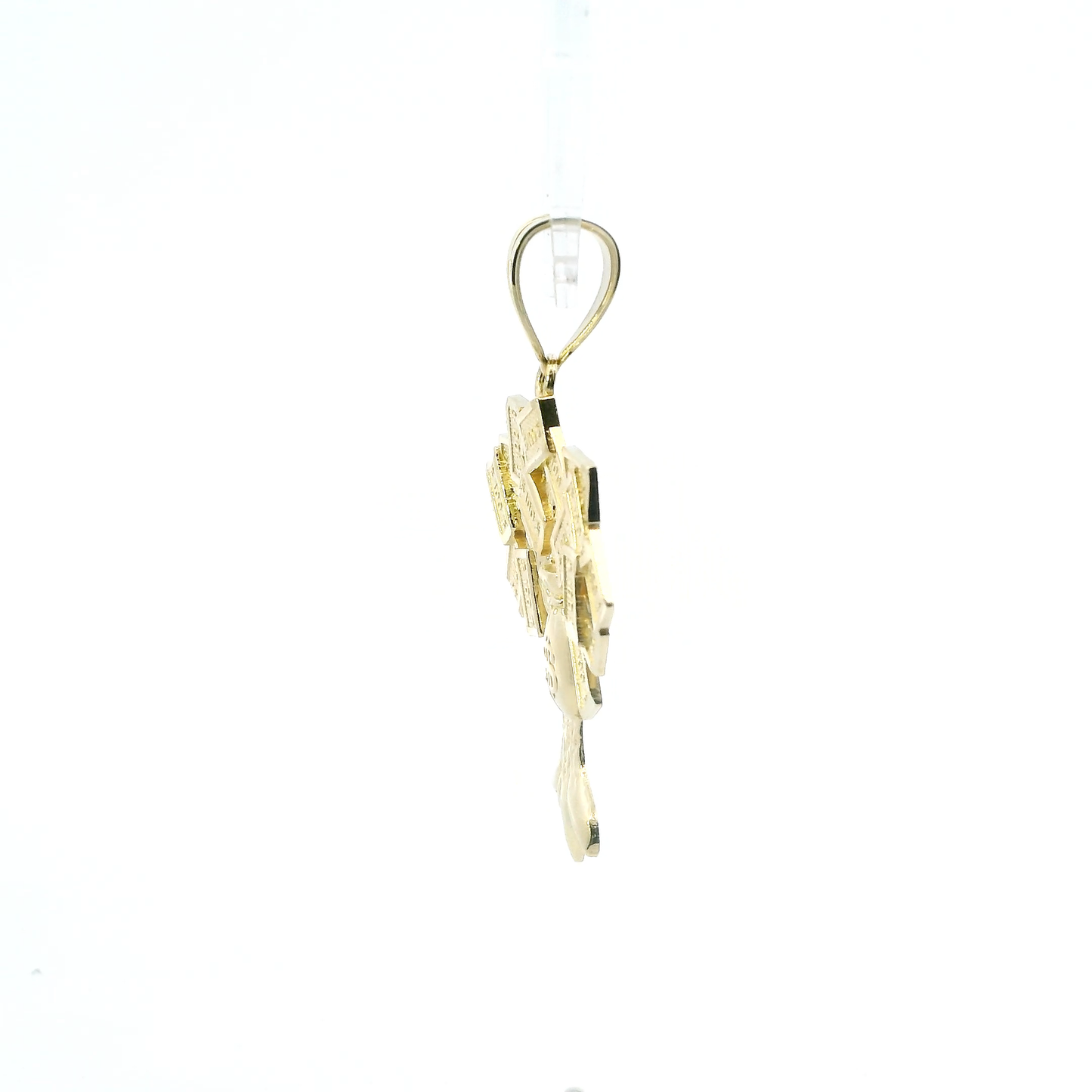 10K Yellow Gold Money Tree Pendant