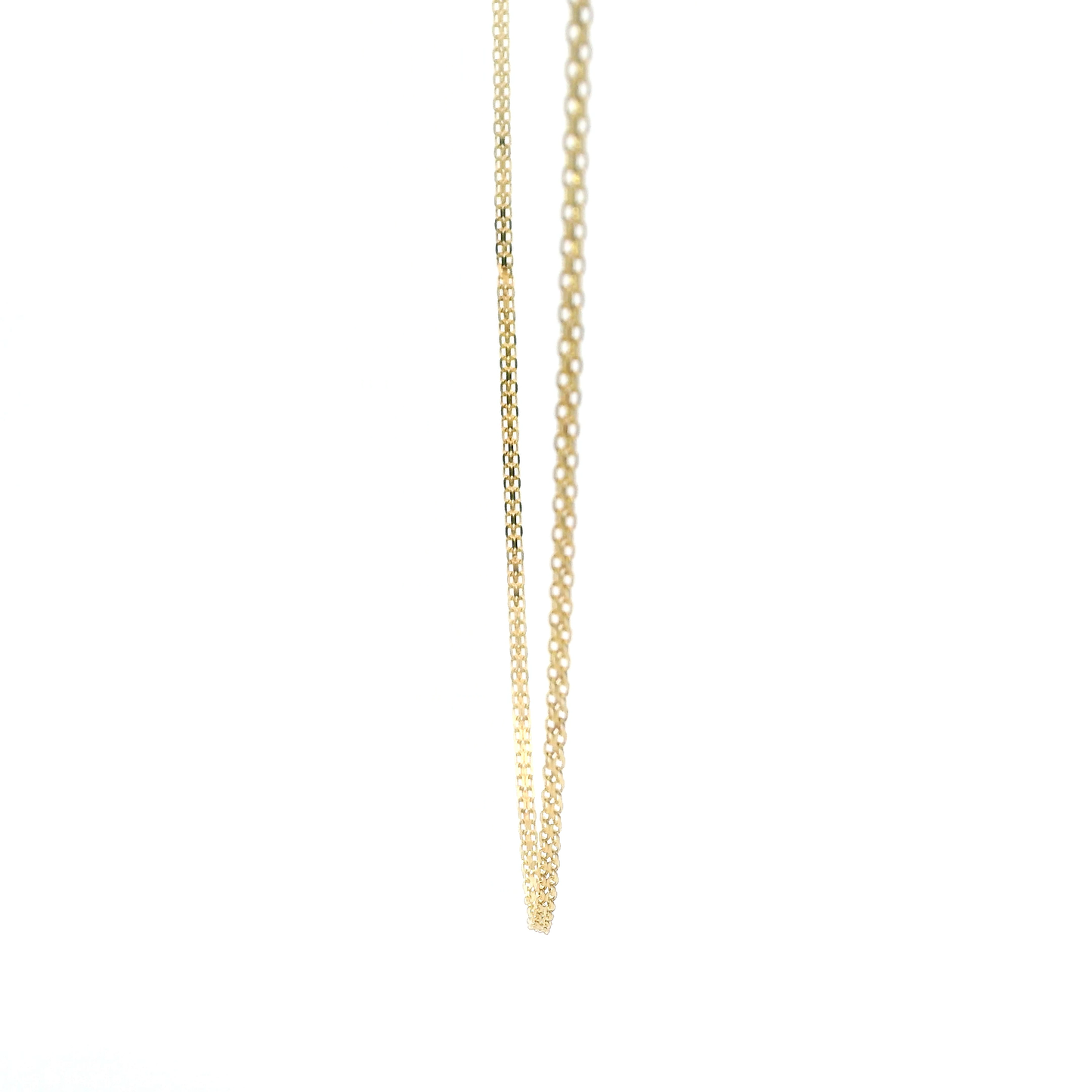 14K Yellow Gold 17.5" Bismark Chain