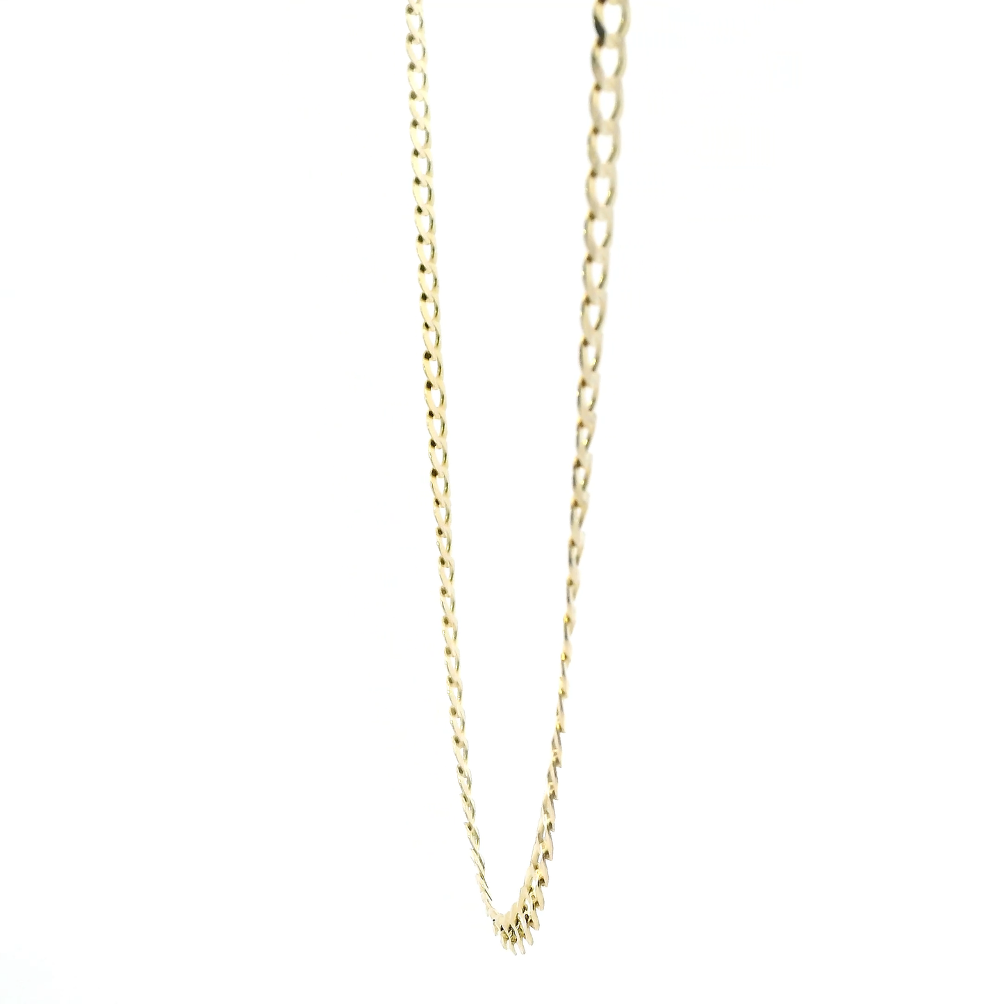 14K Yellow Gold 24" Curb Chain