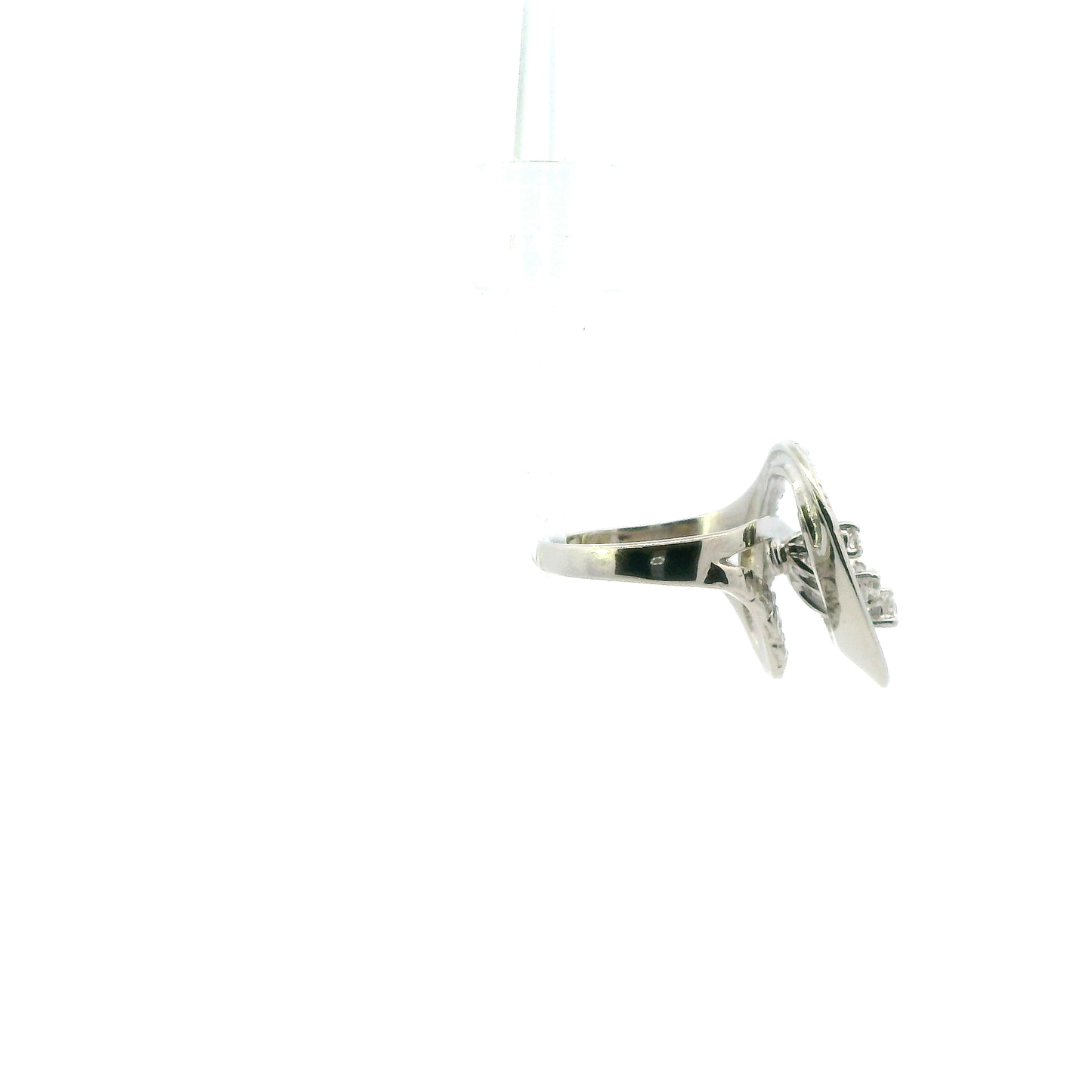 14K White Gold Diamond Ring - 0.29ct