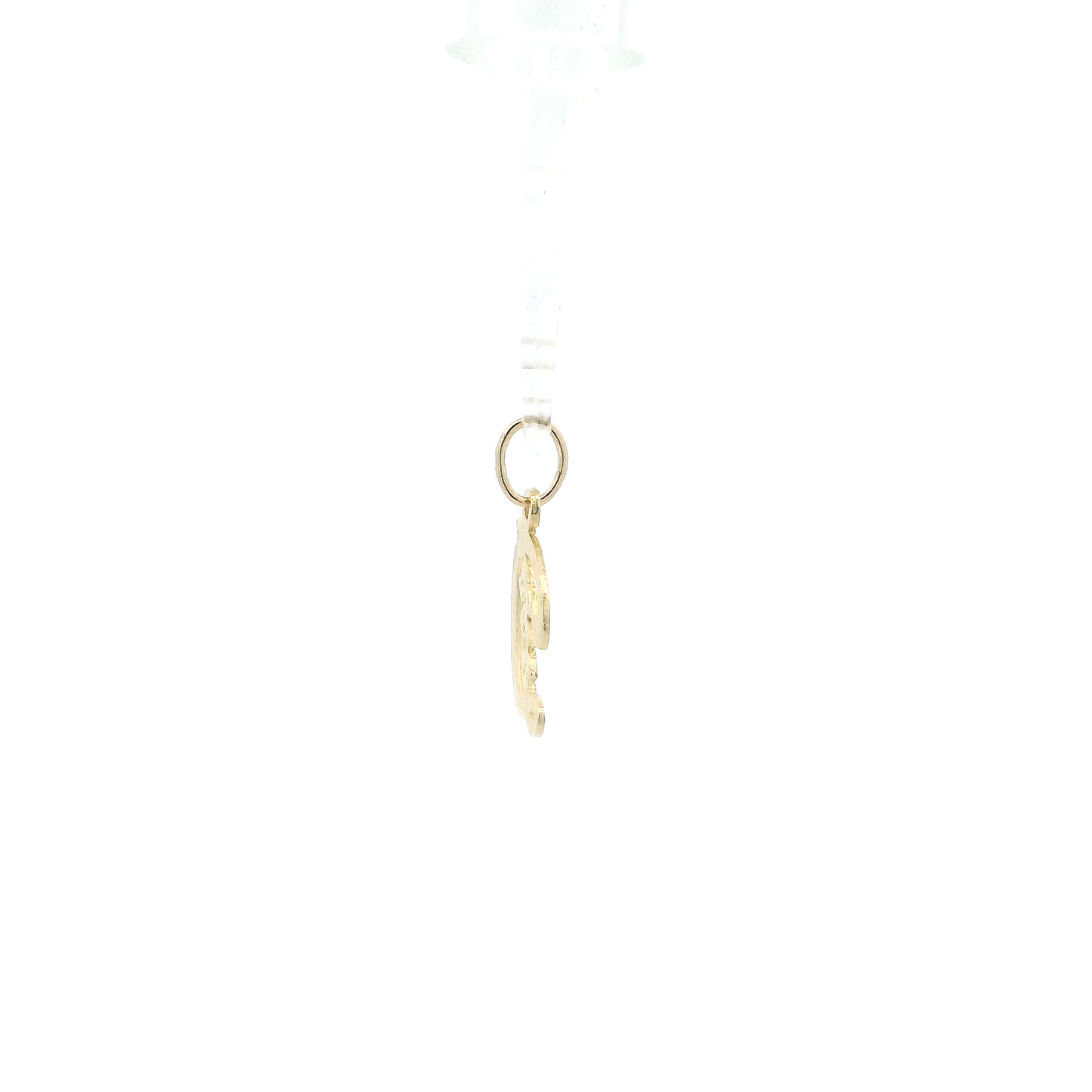 14K Yellow Gold Letter "D" Pendant