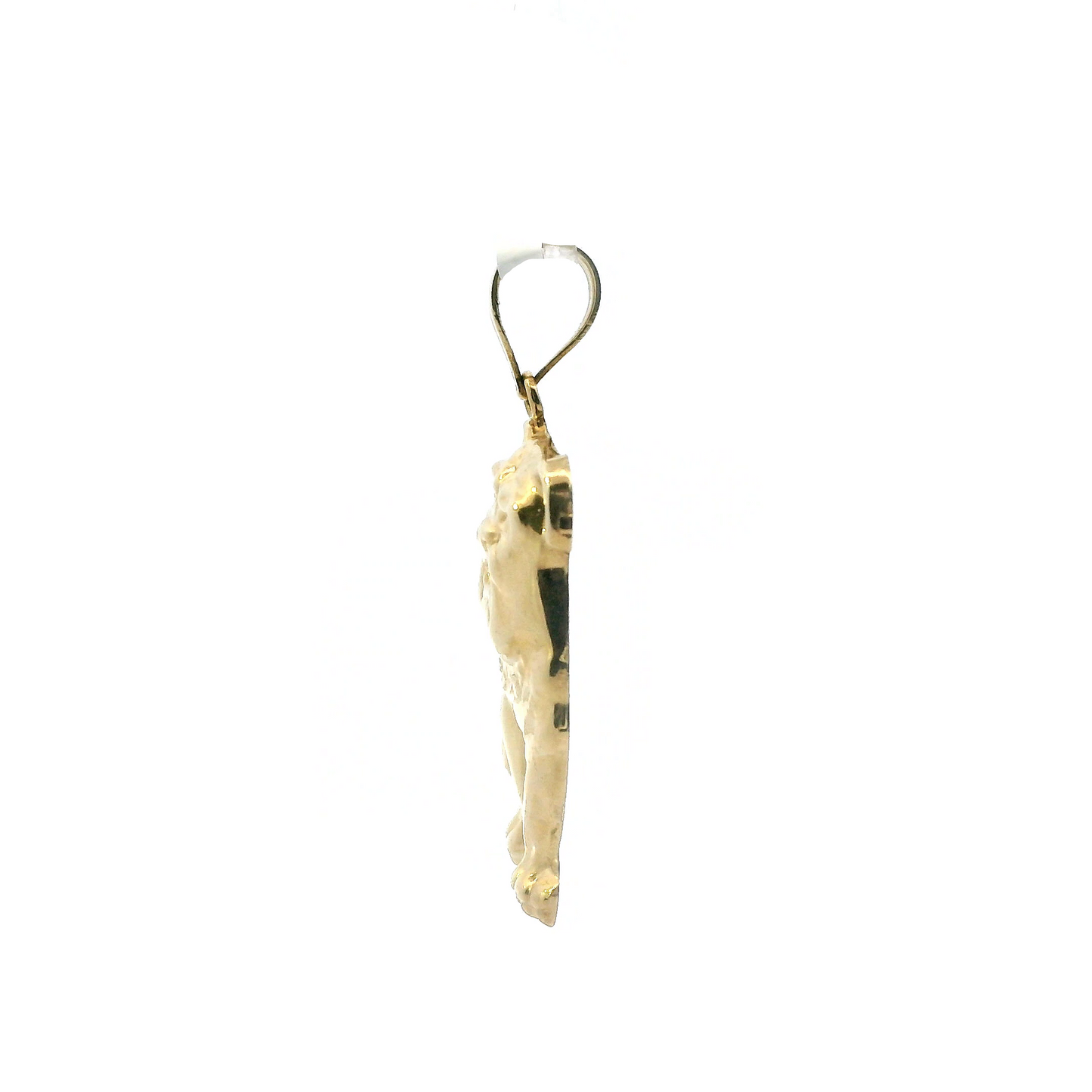 10K Yellow Gold Bull Dog Pendant