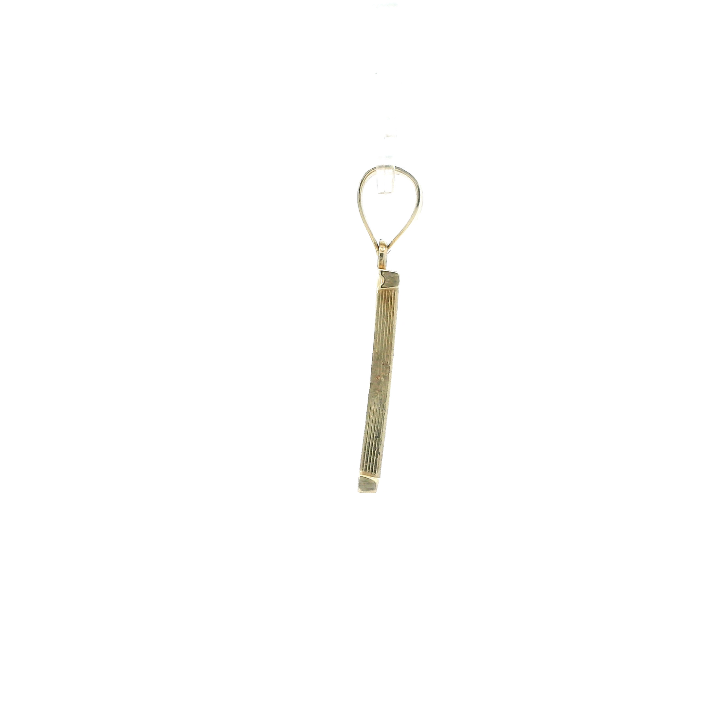 10K Yellow Gold Letter "B" Pendant