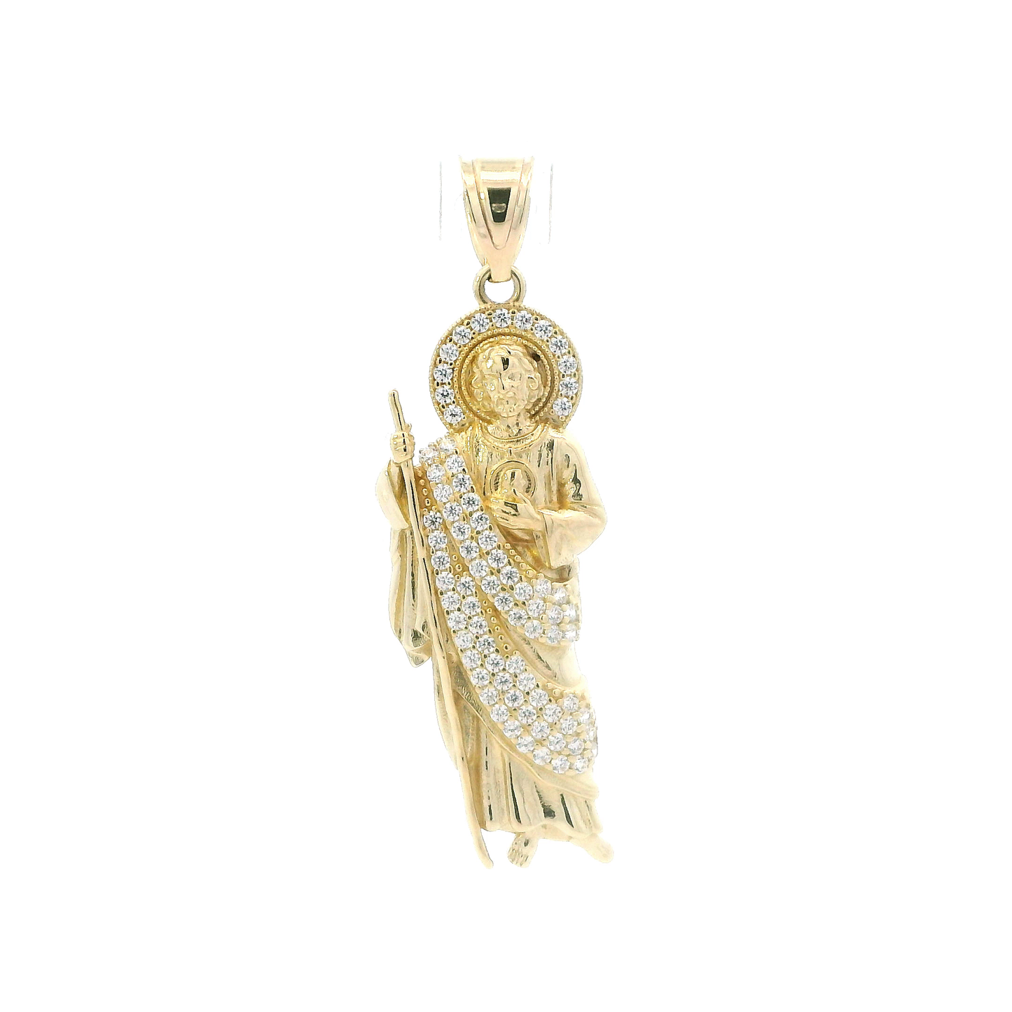 14K Yellow Gold Saint Jude Pendant