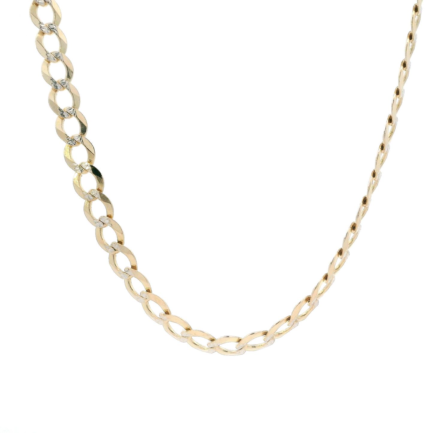 14K Yellow Gold 20" Curb Chain