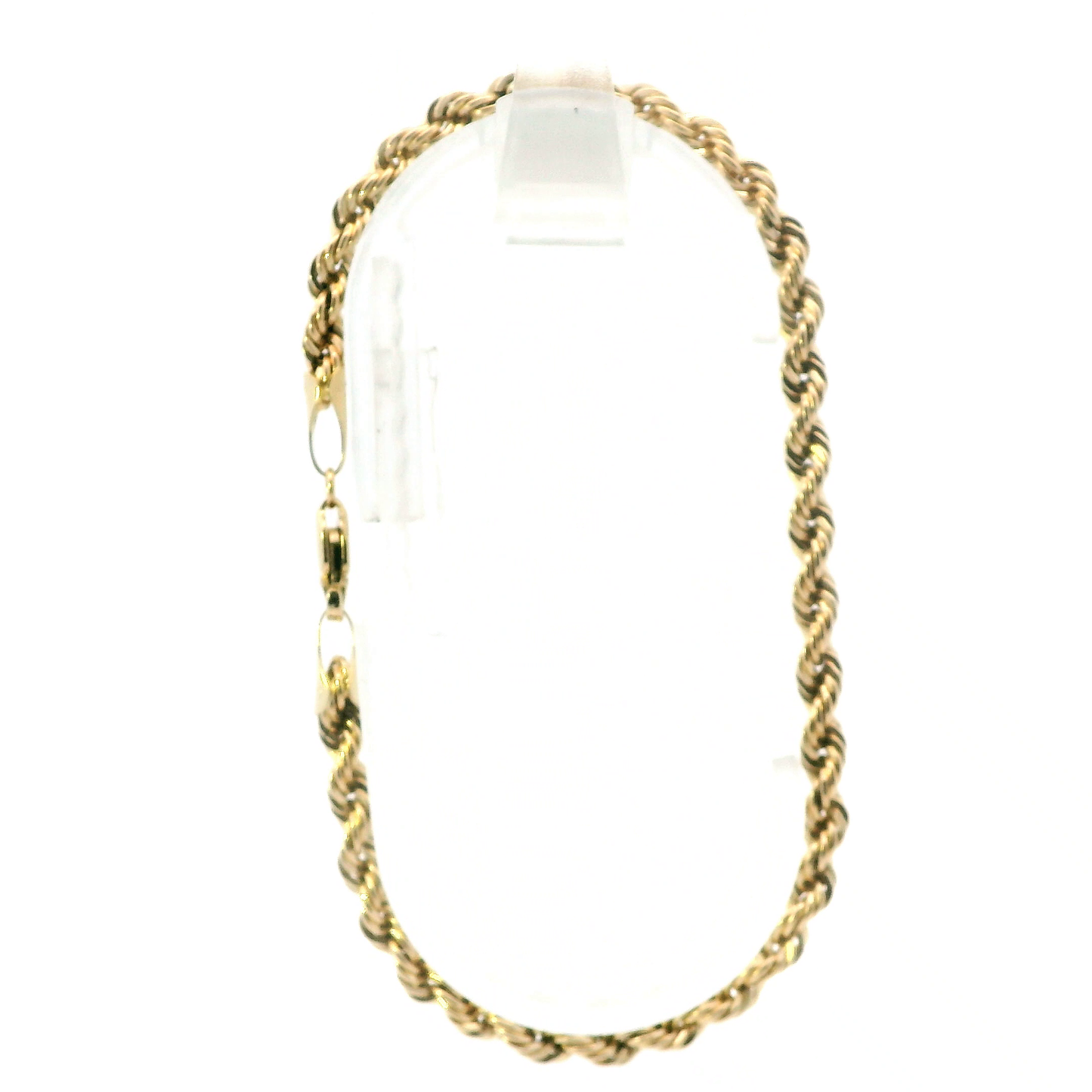 14K Yellow Gold 8.75" Rope Bracelet