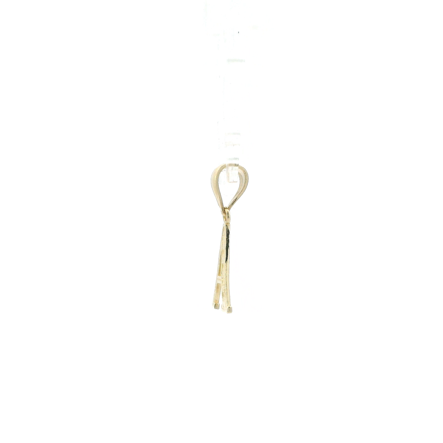 10K Yellow Gold Letter "A" Pendant