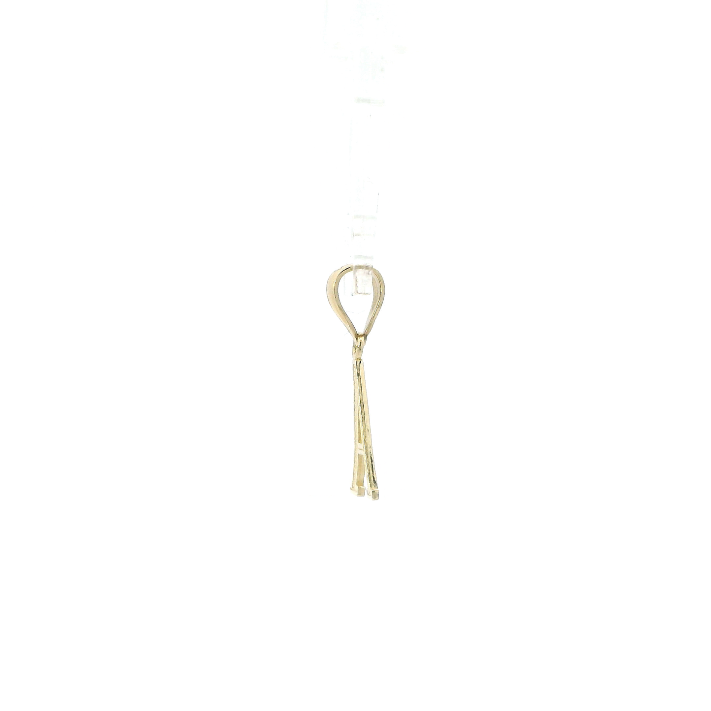 10K Yellow Gold Letter "A" Pendant