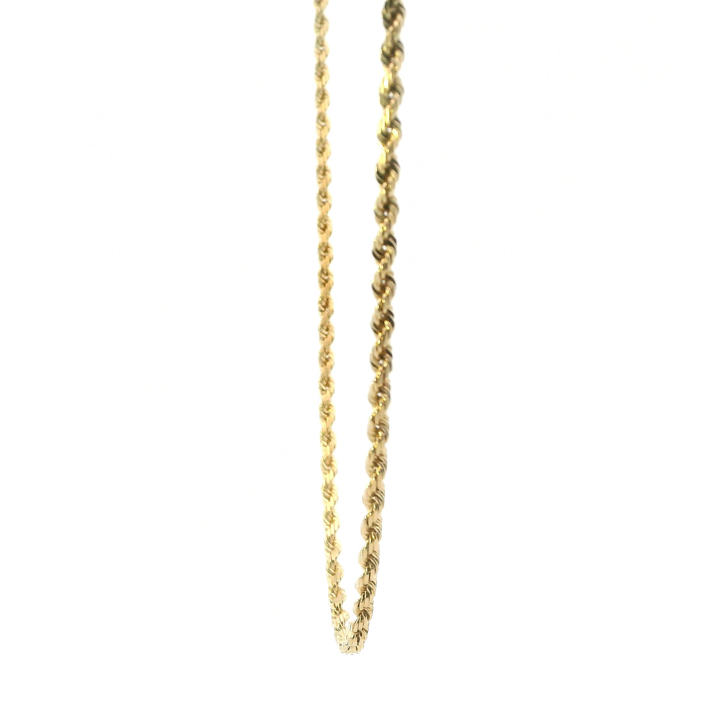 14K Yellow Gold 18" Rope Chain