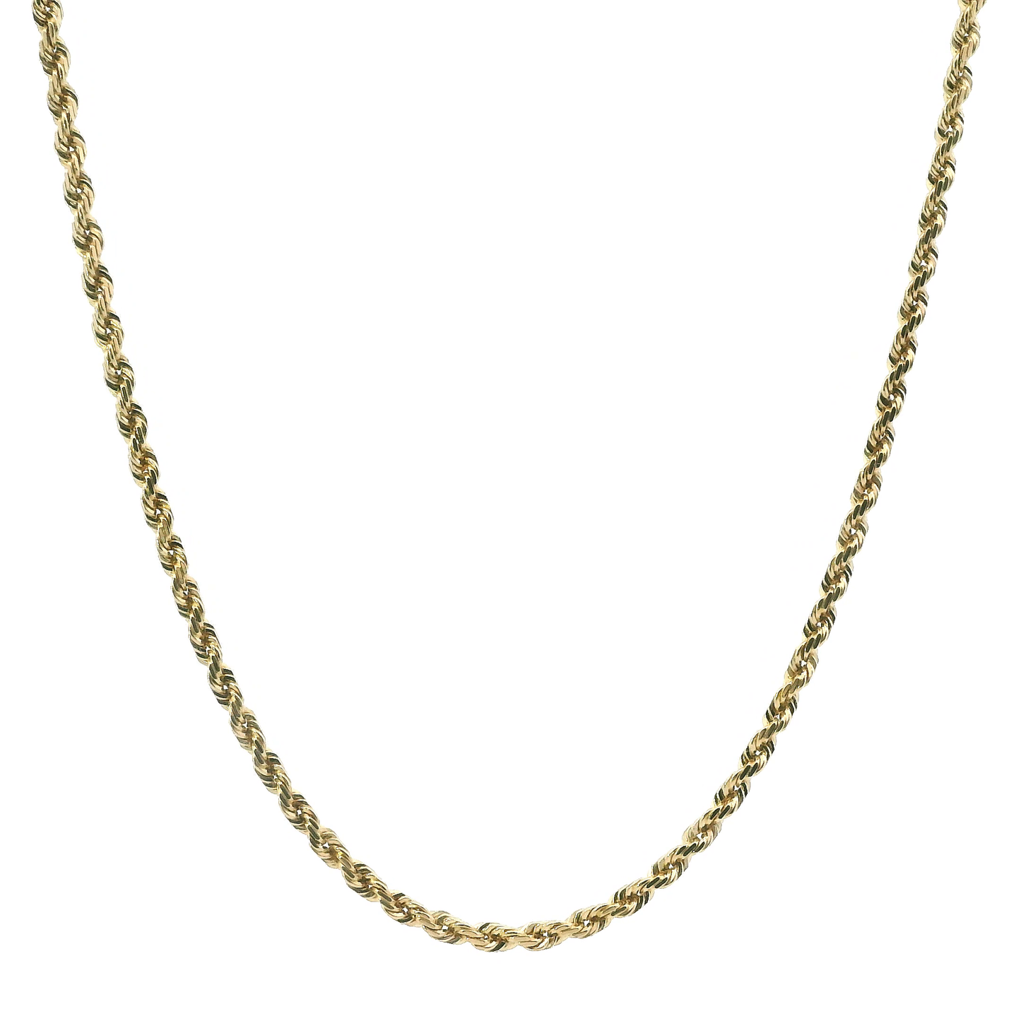 14K Yellow Gold 18" Rope Chain