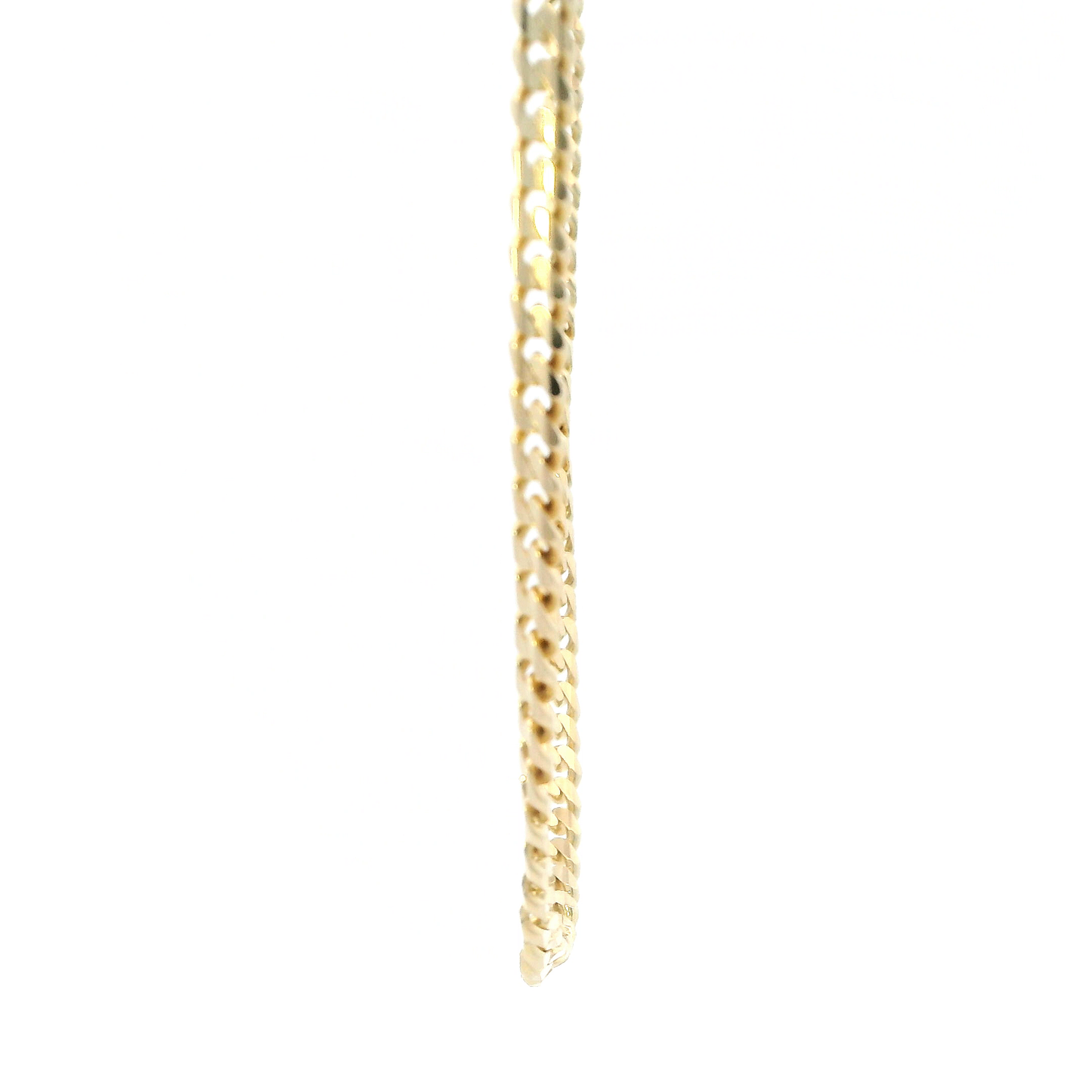 14K Yellow Gold 18.5" Cuban Chain