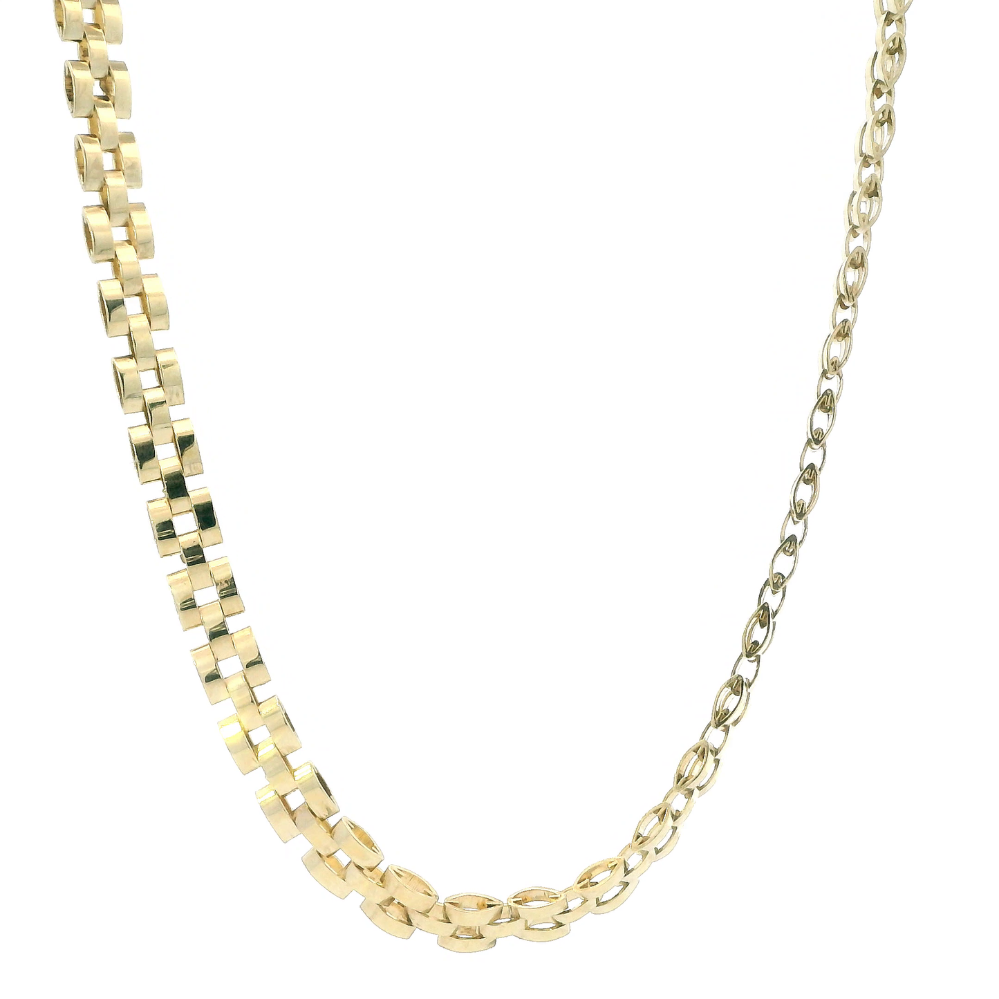 10K Yellow Gold 24" Rolex Chain