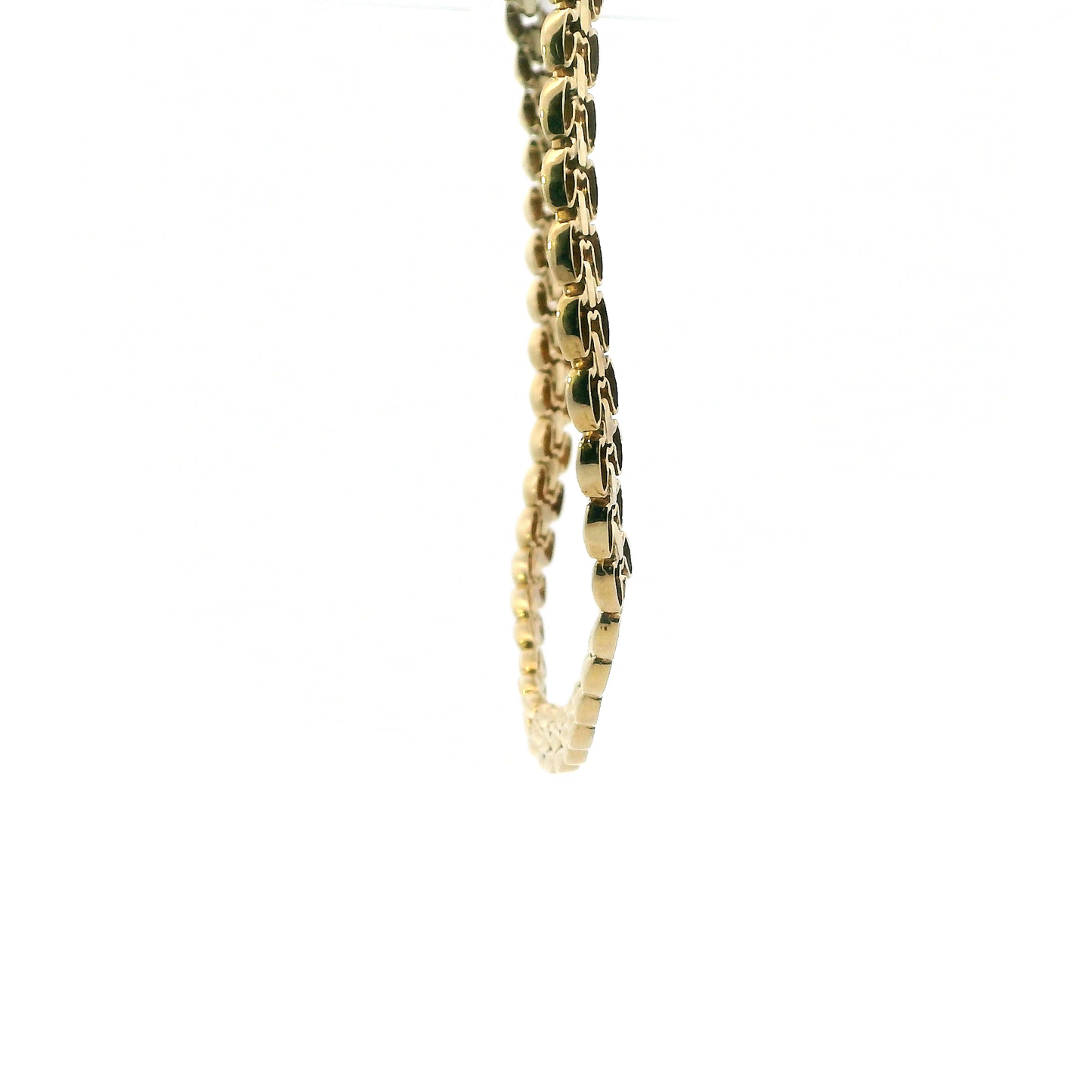 10K Yellow Gold 24" Panther Link Chain