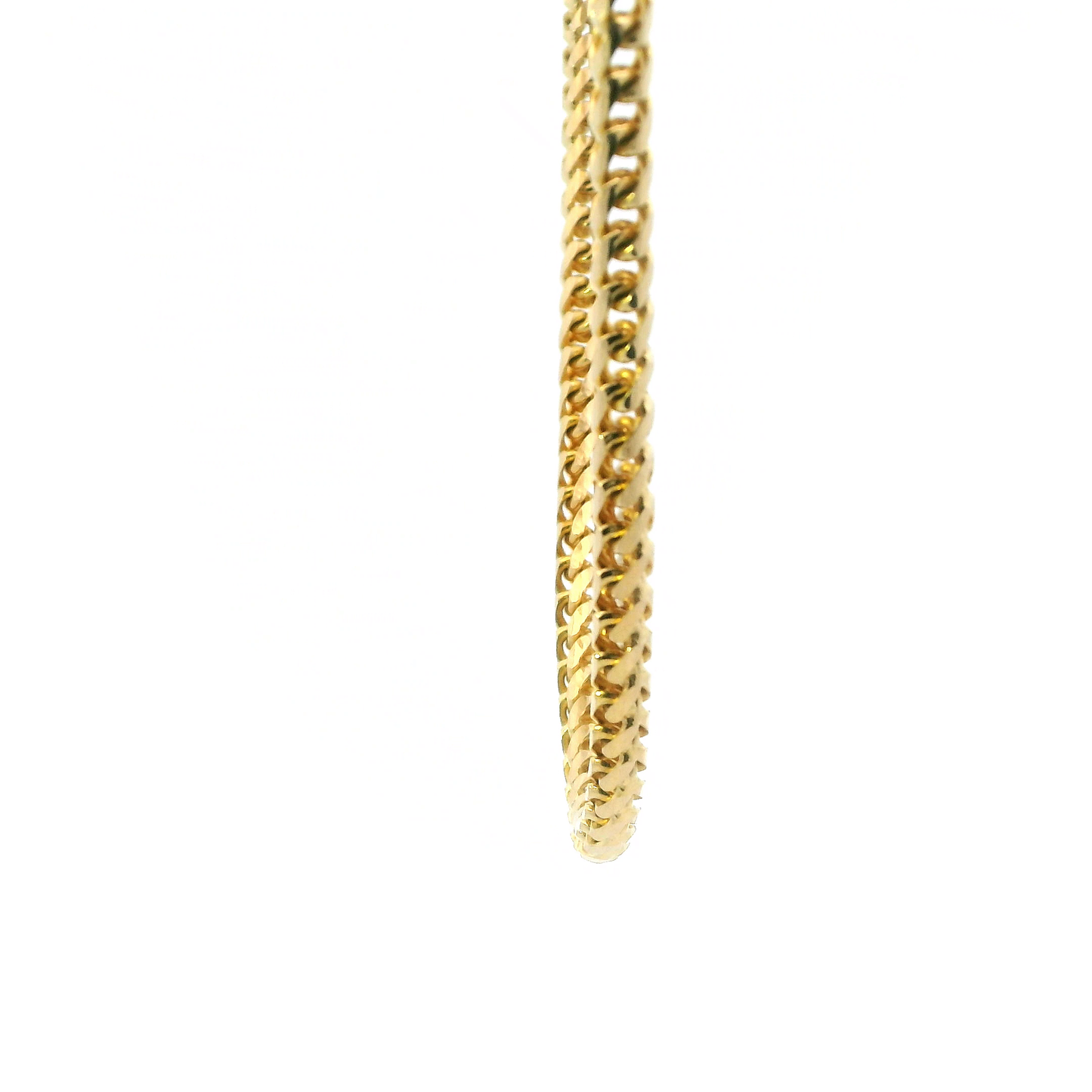 14K Yellow Gold 20" Round Franco Chain
