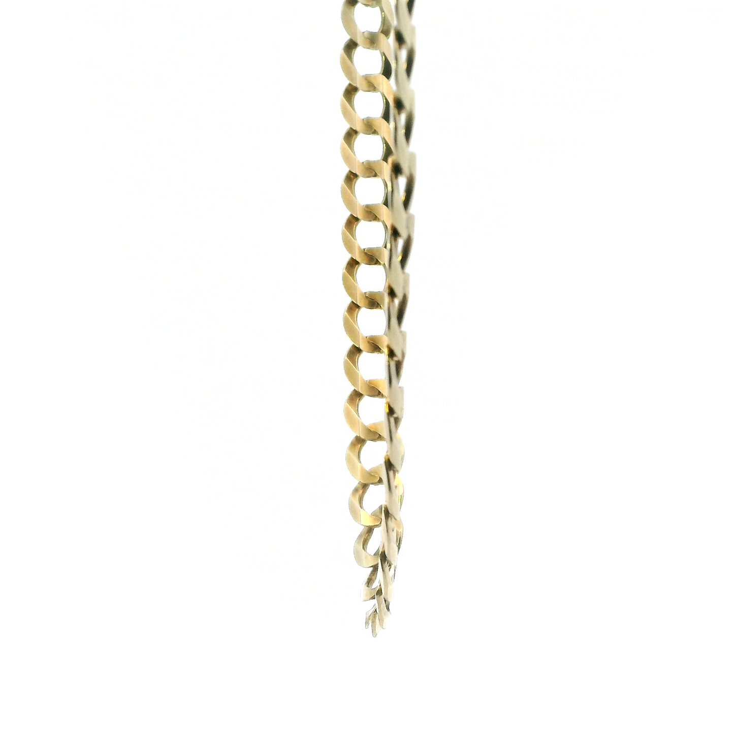 10K Yellow Gold 24" Curb Link Chain