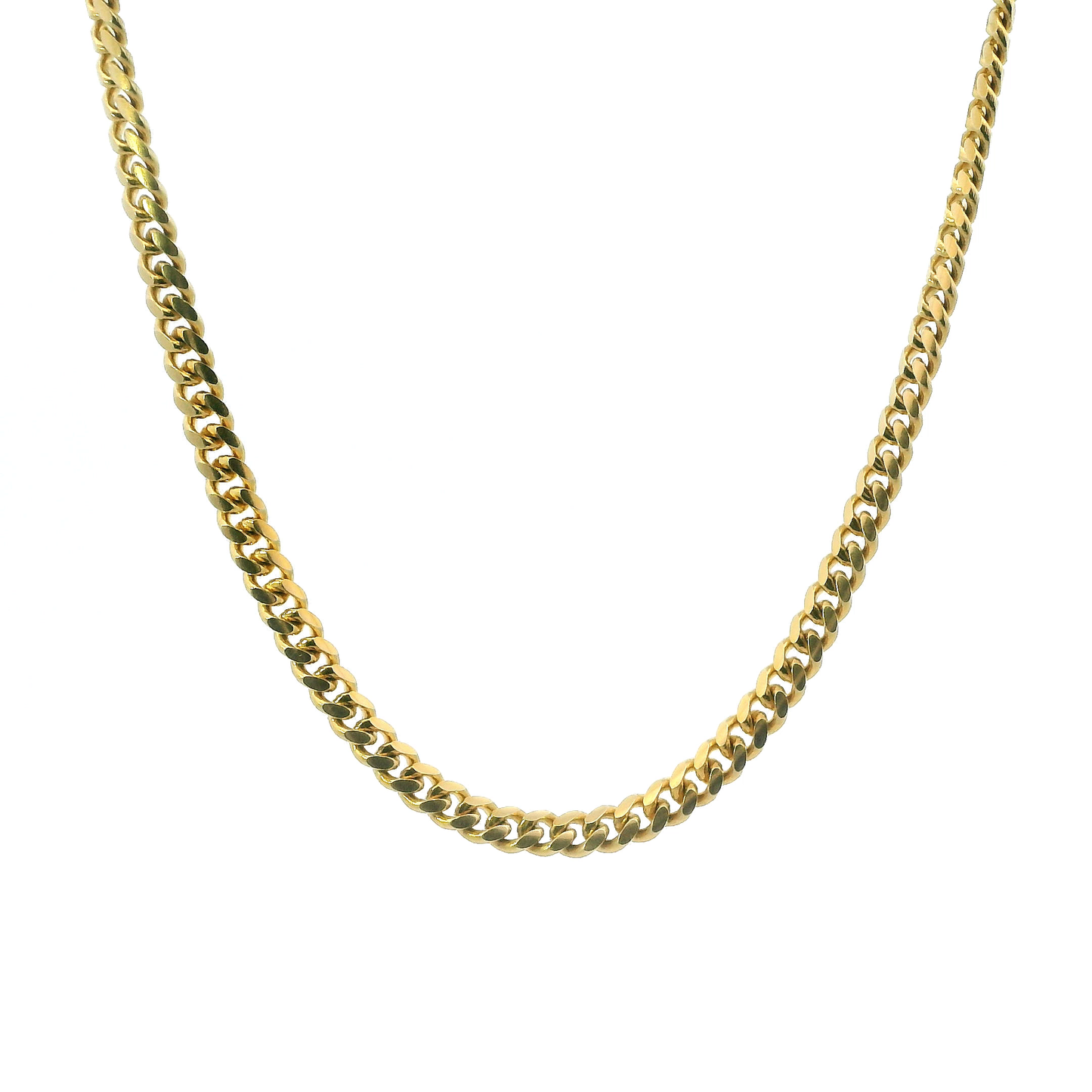 14K Yellow Gold 20.5" Cuban Chain