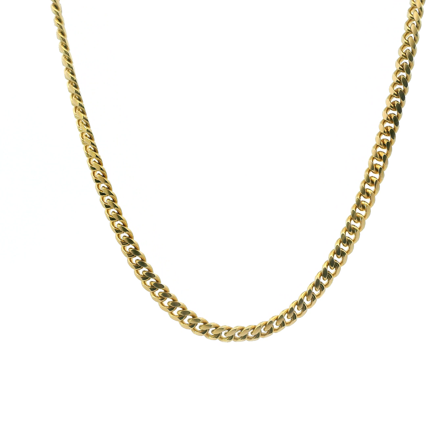 14K Yellow Gold 20.5" Cuban Chain