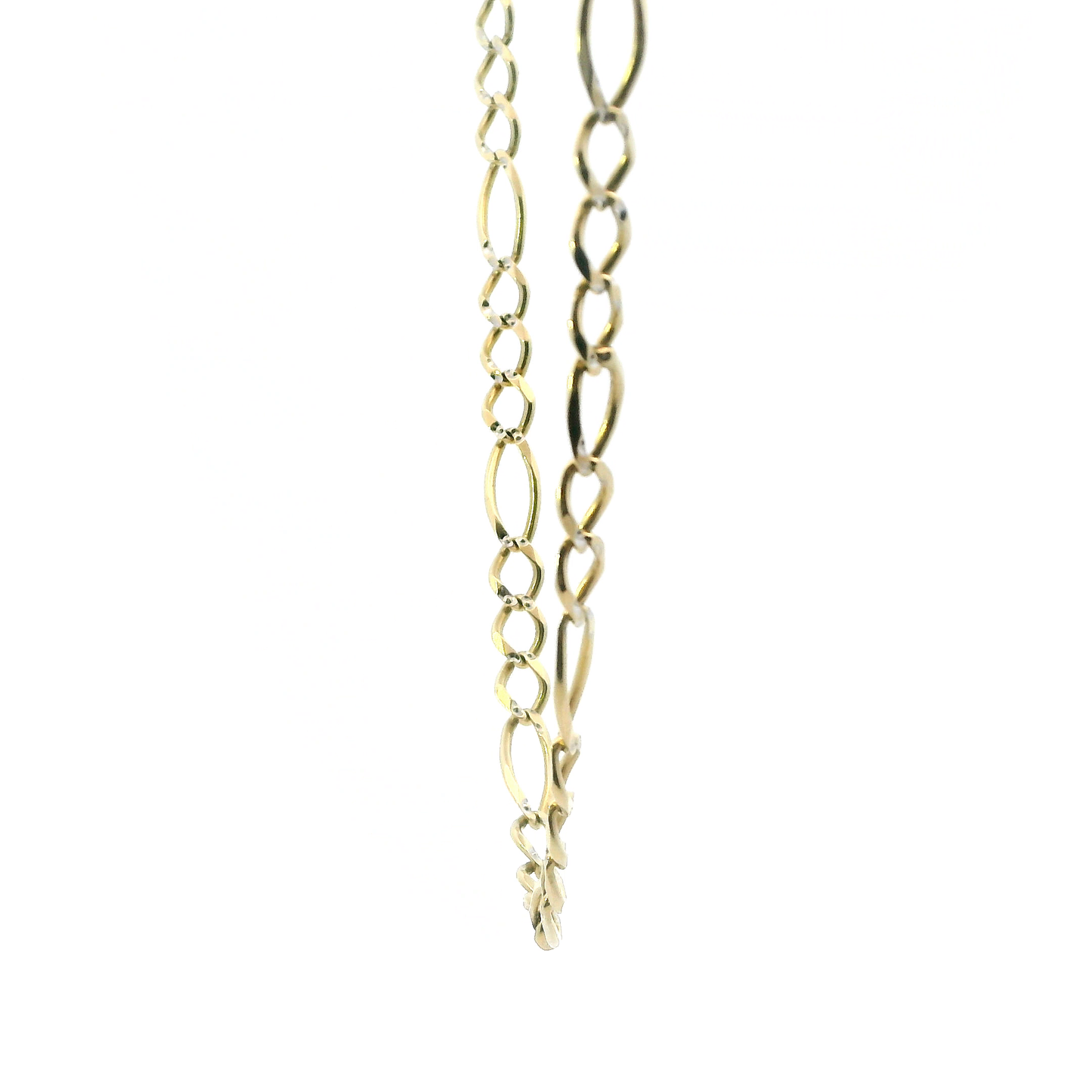 14K Yellow Gold 22" Figaro Chain